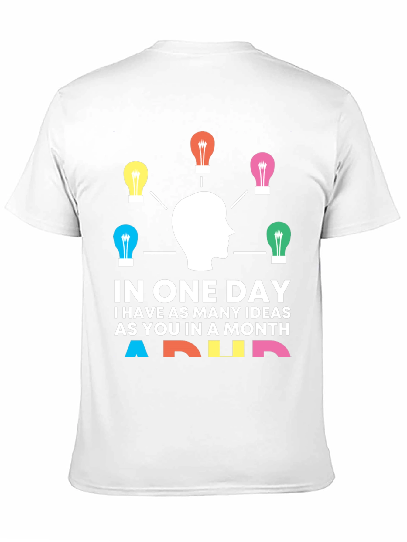 ADHD Ideas T-Shirt - Unique Brainstorming Design