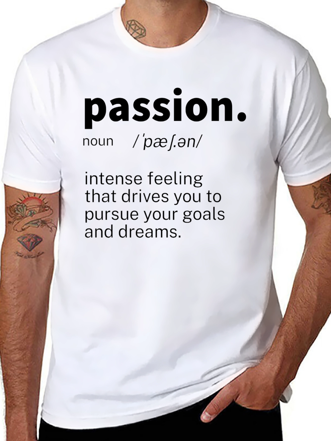 Passion Definition T-Shirt - Motivational Tee