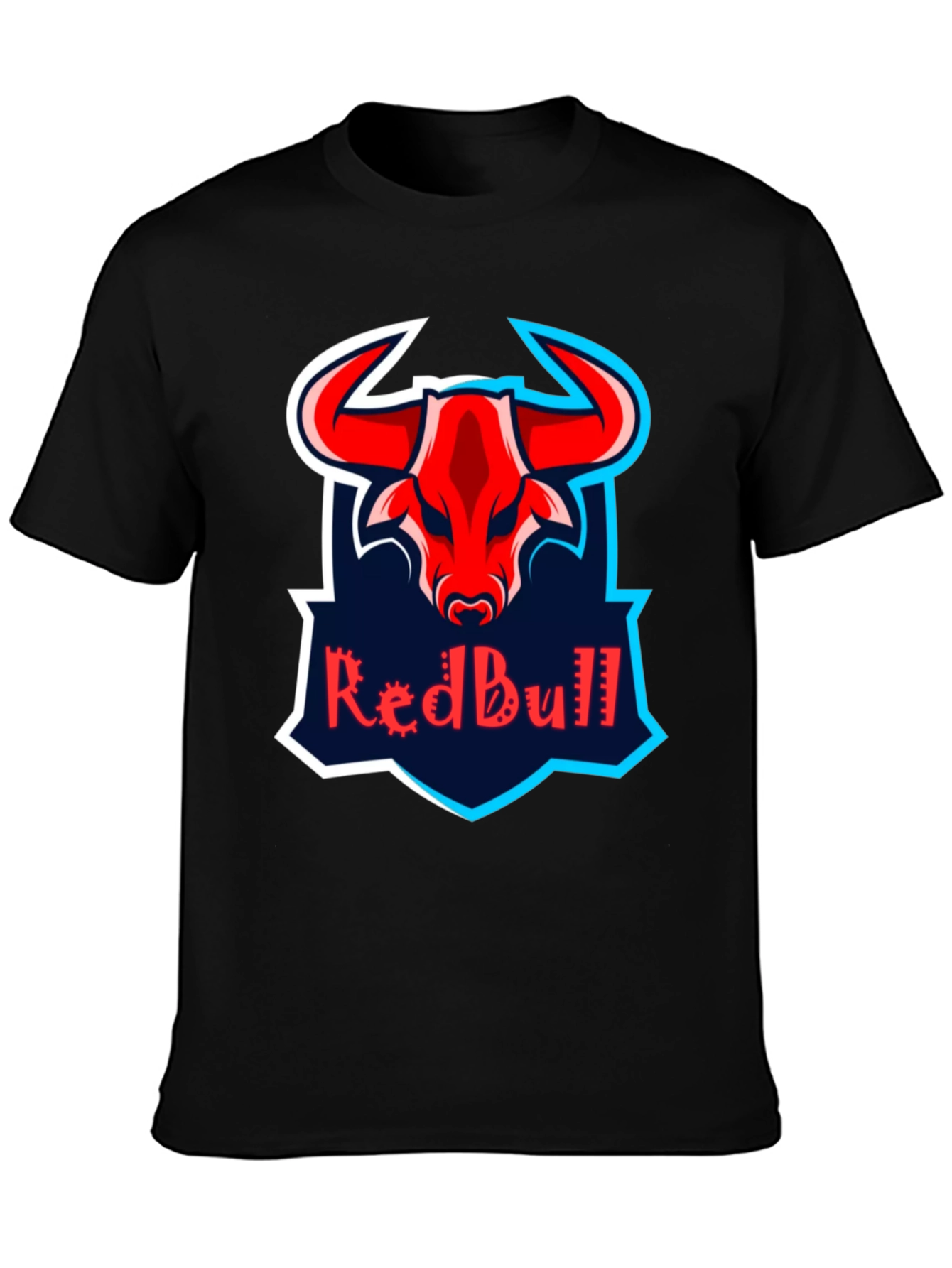 Red Bull Graphic Tee - Mens Black T-Shirt