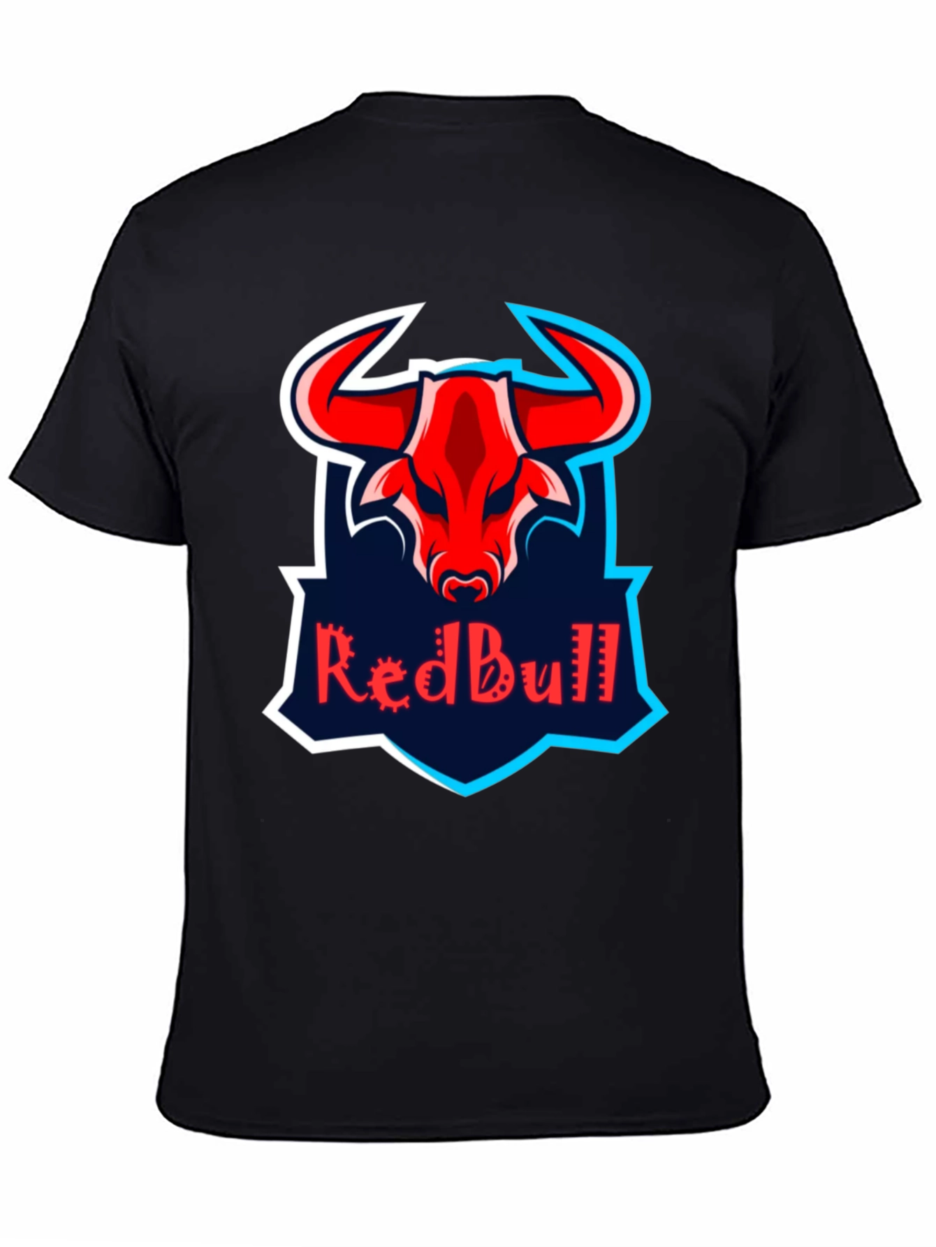 Red Bull Graphic Tee - Mens Black T-Shirt