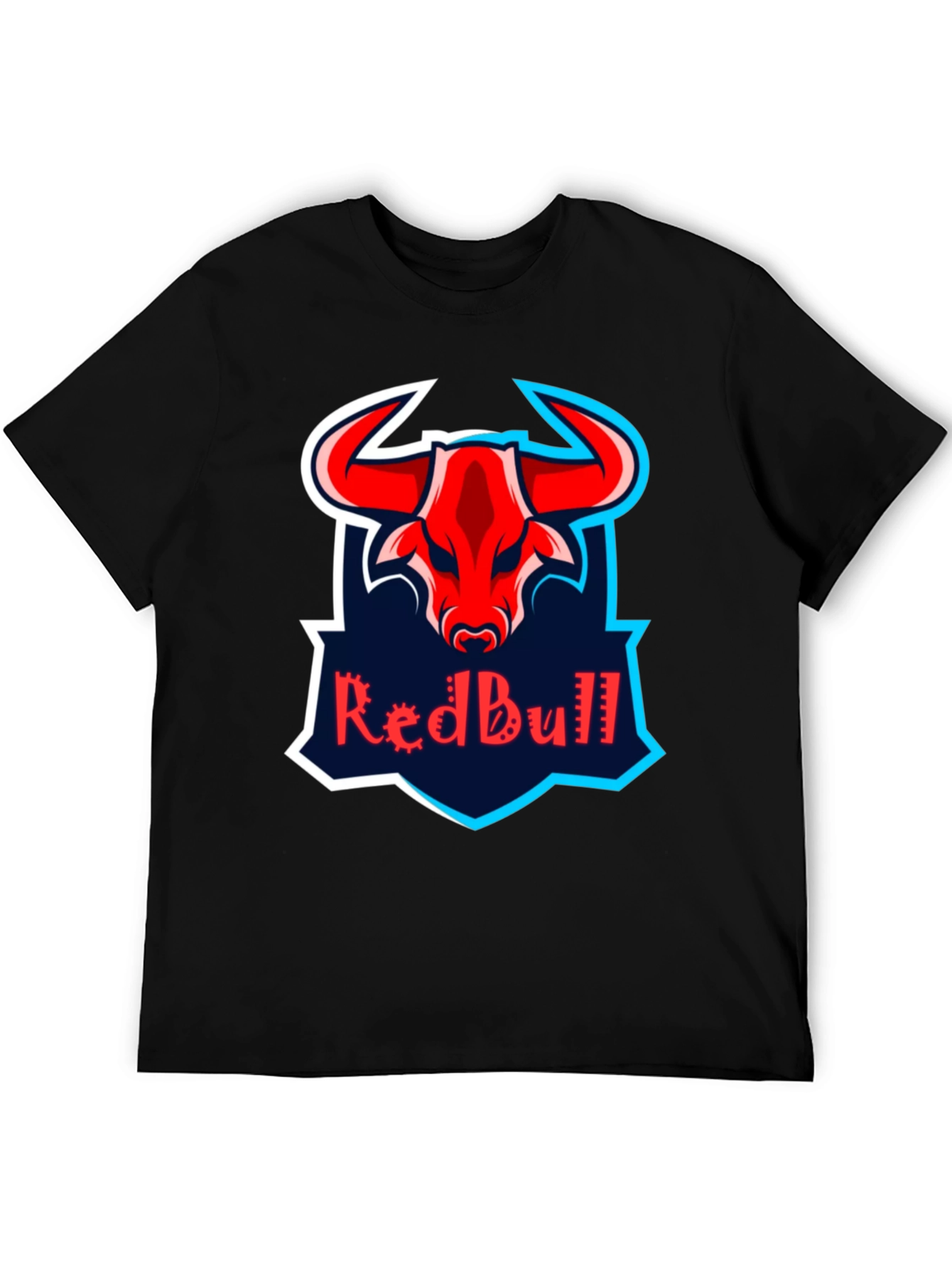 Red Bull Graphic Tee - Mens Black T-Shirt