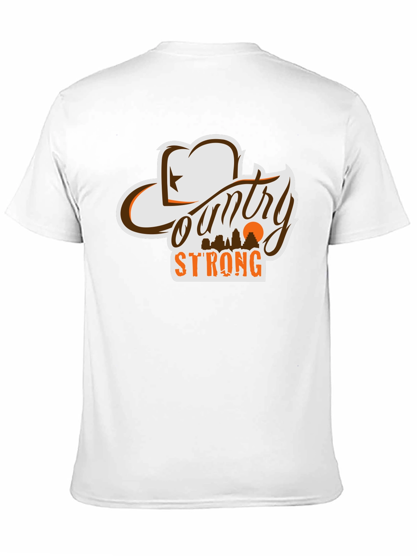 Country Strong Graphic T-Shirt - Western Style