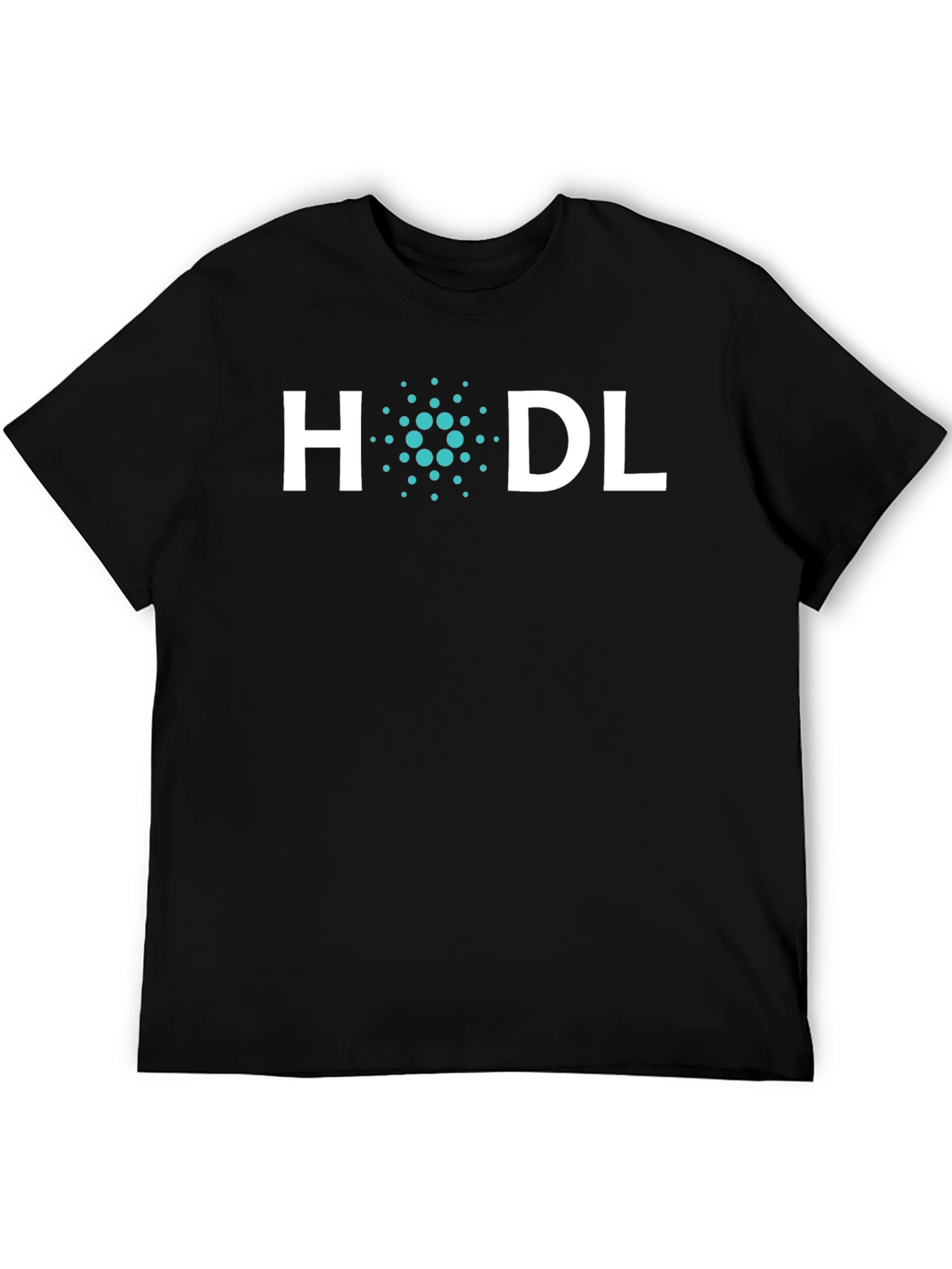 HODL Cardano Crypto Black T-Shirt