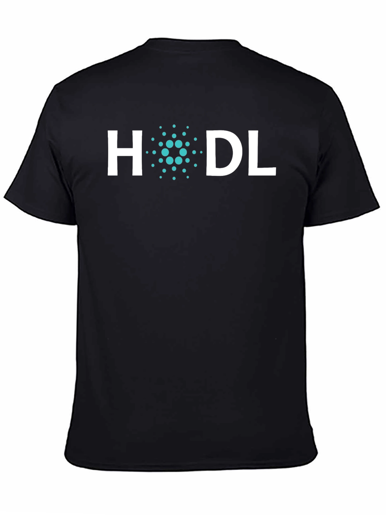 HODL Cardano Crypto Black T-Shirt