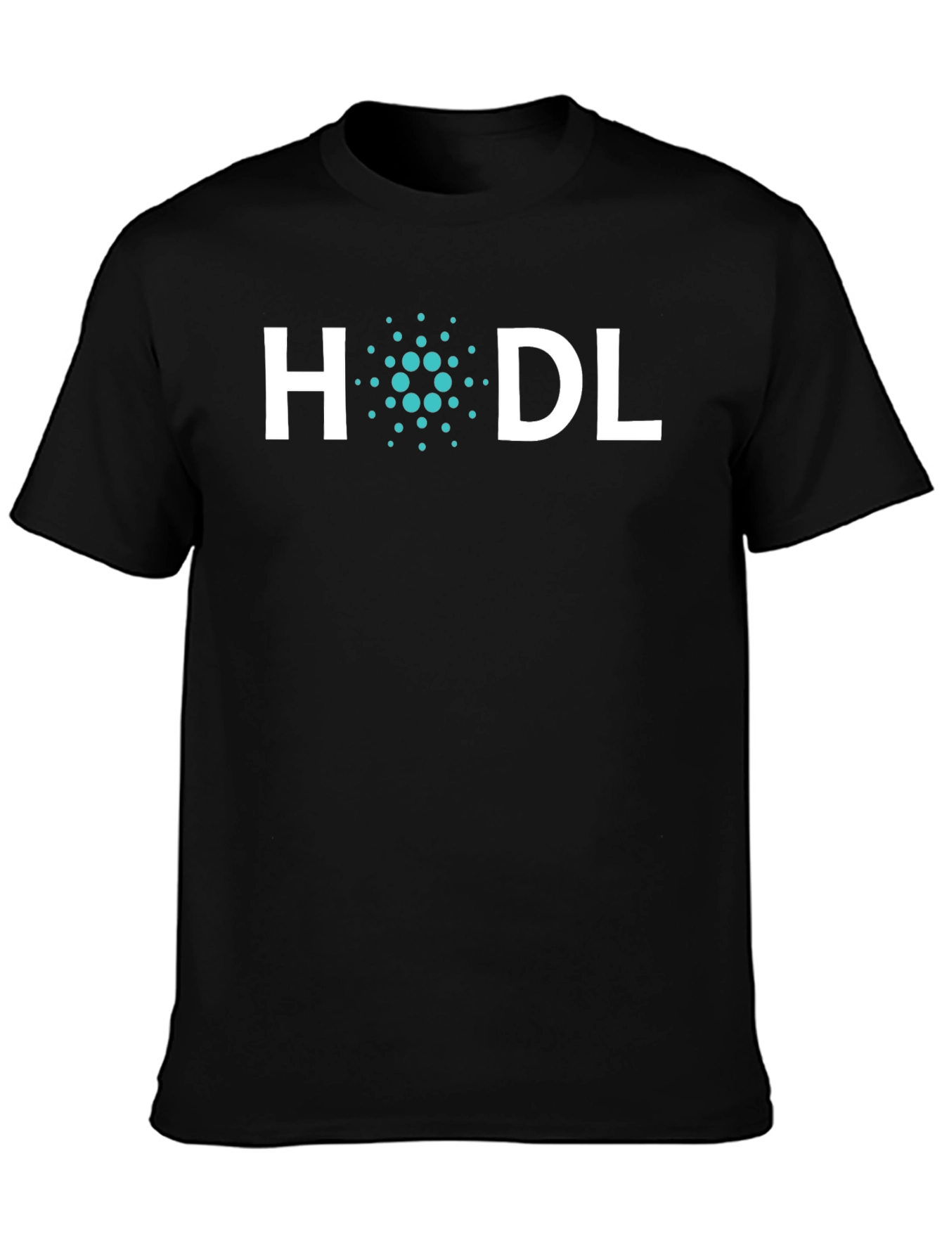 HODL Cardano Crypto Black T-Shirt