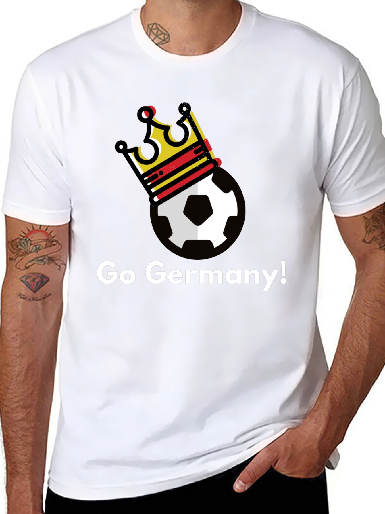Germany Soccer Fan T-Shirt - Go Germany!