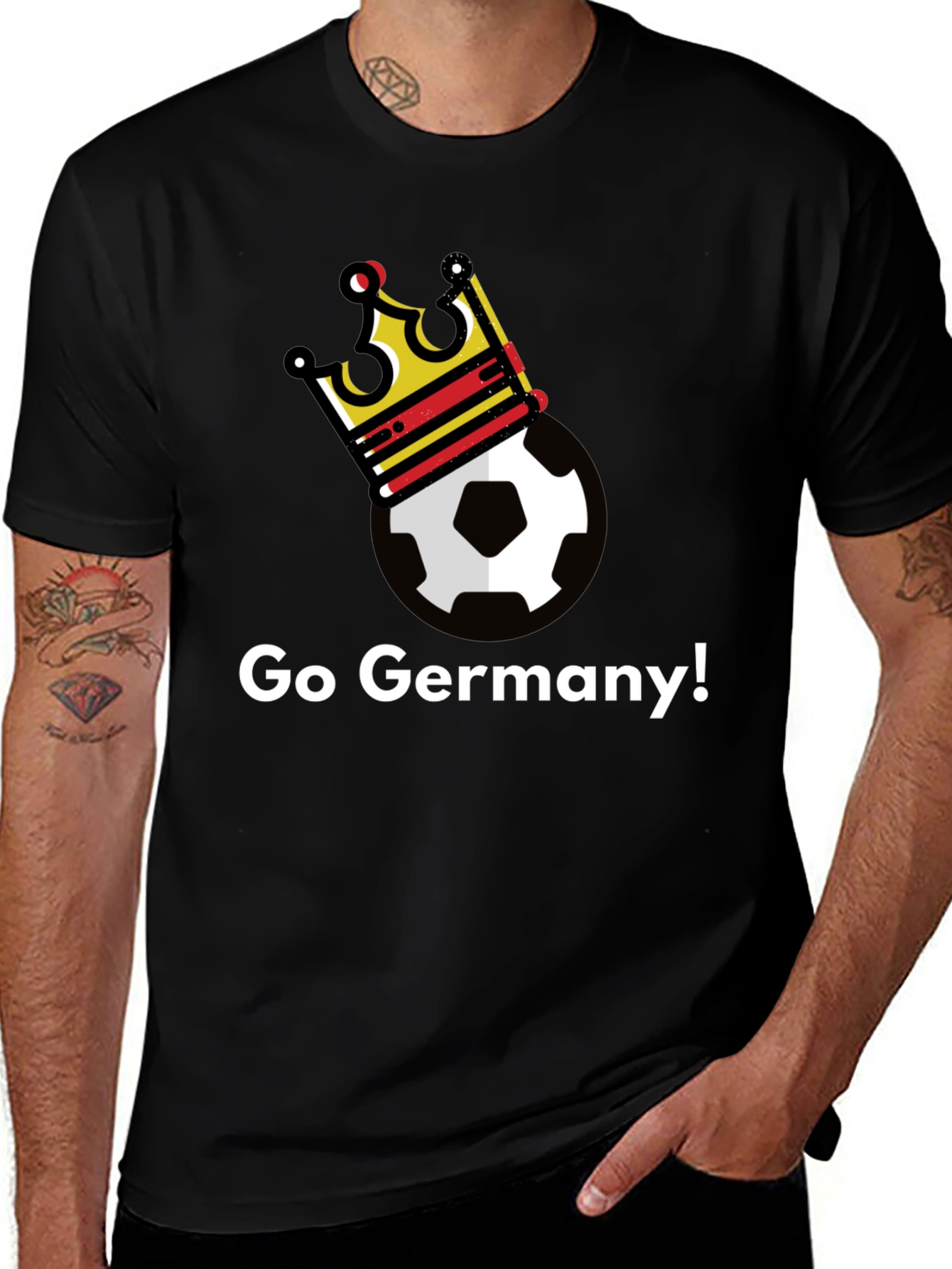 Germany Soccer Fan T-Shirt - Go Germany!