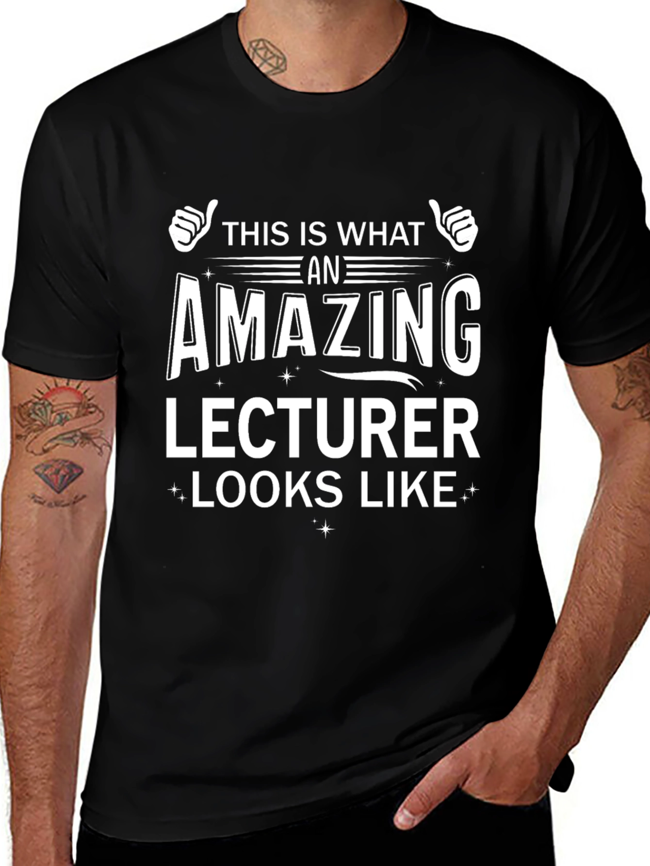 Amazing Lecturer T-Shirt - Novelty Design