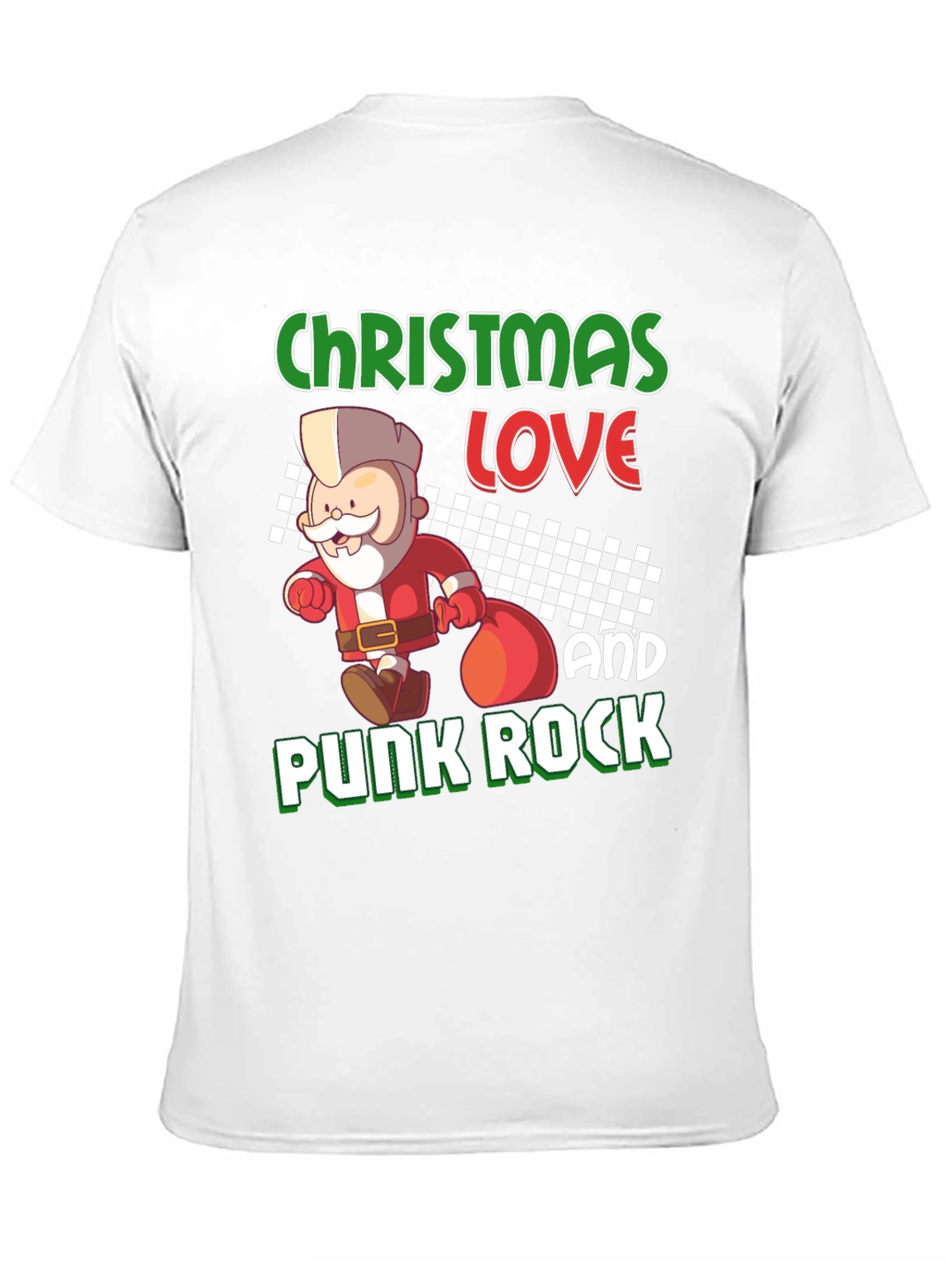 Christmas Love Punk Rock T-Shirt