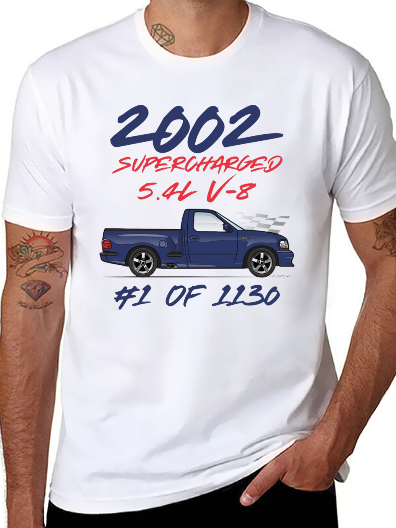 2002 Supercharged 5.4L V-8 T-Shirt
