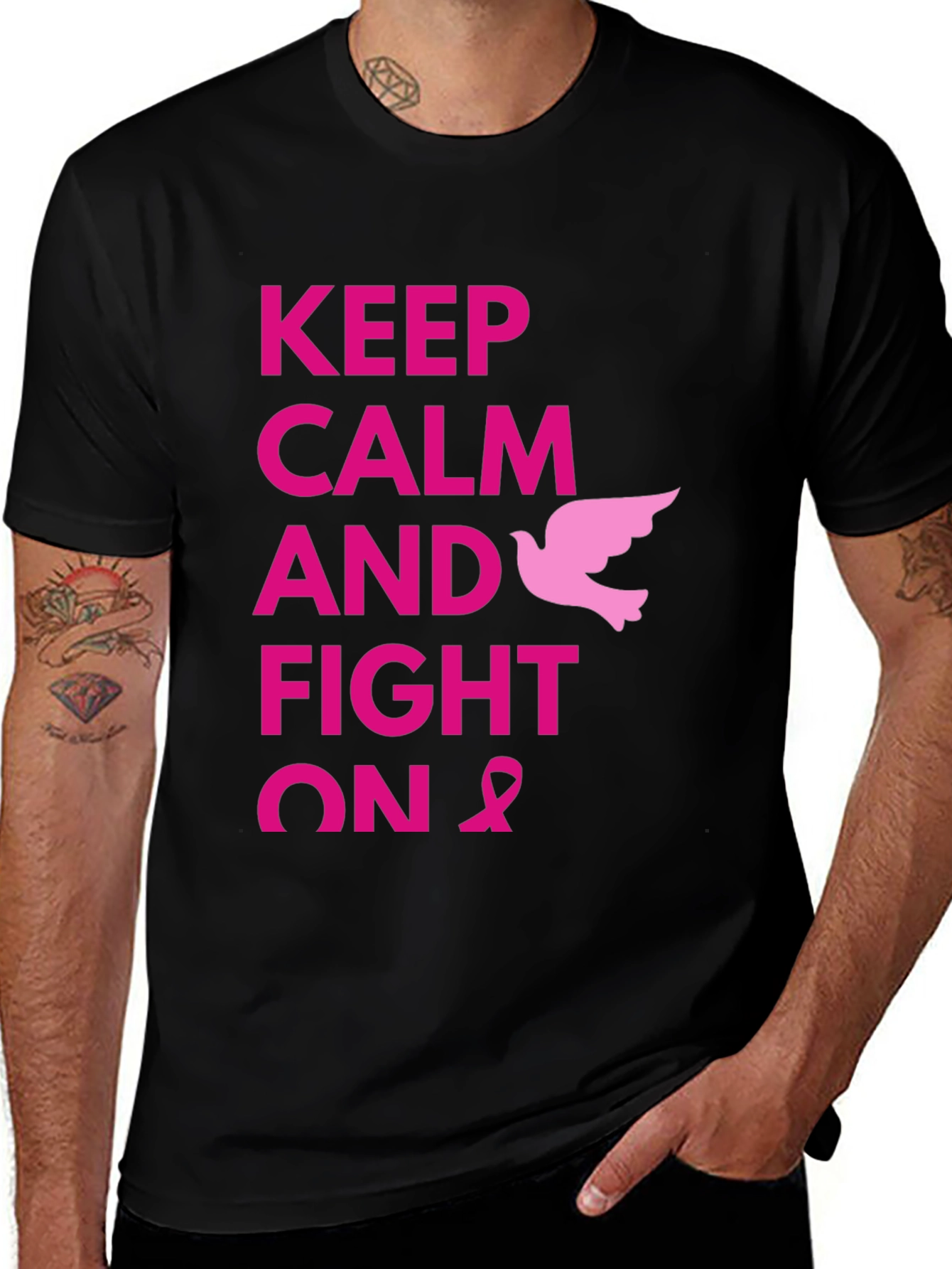 Keep Calm and Fight On T-Shirt