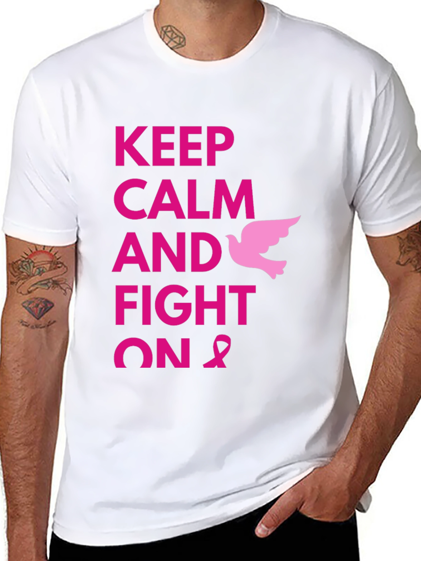 Keep Calm and Fight On T-Shirt