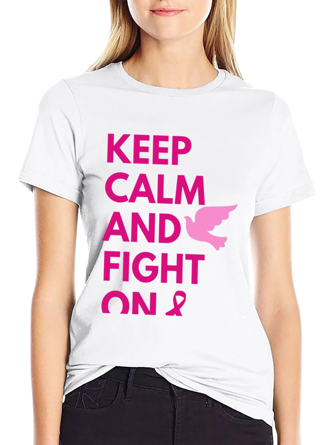 Keep Calm and Fight On T-Shirt