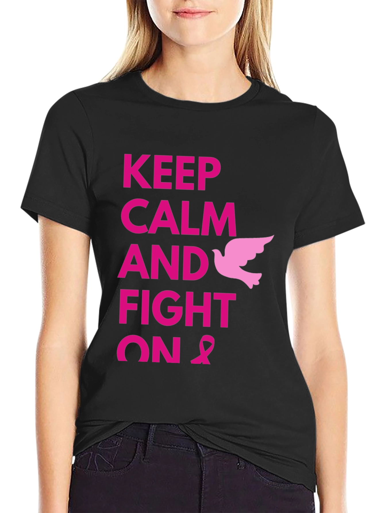 Keep Calm and Fight On T-Shirt