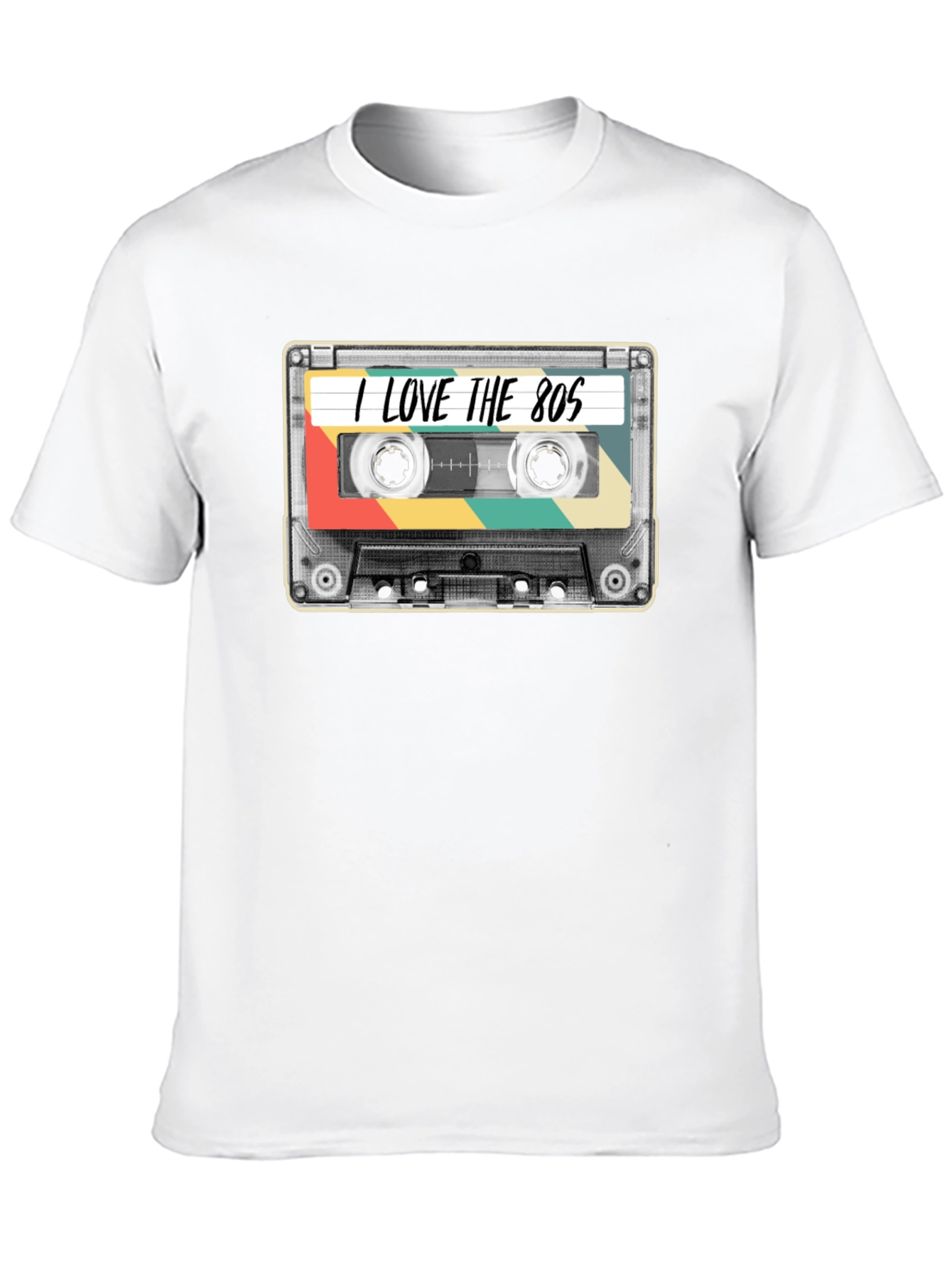 I Love the 80s Cassette Tape Graphic T-Shirt