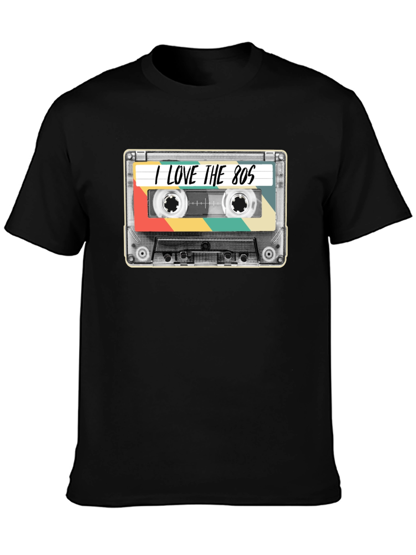 I Love the 80s Cassette Tape Graphic T-Shirt