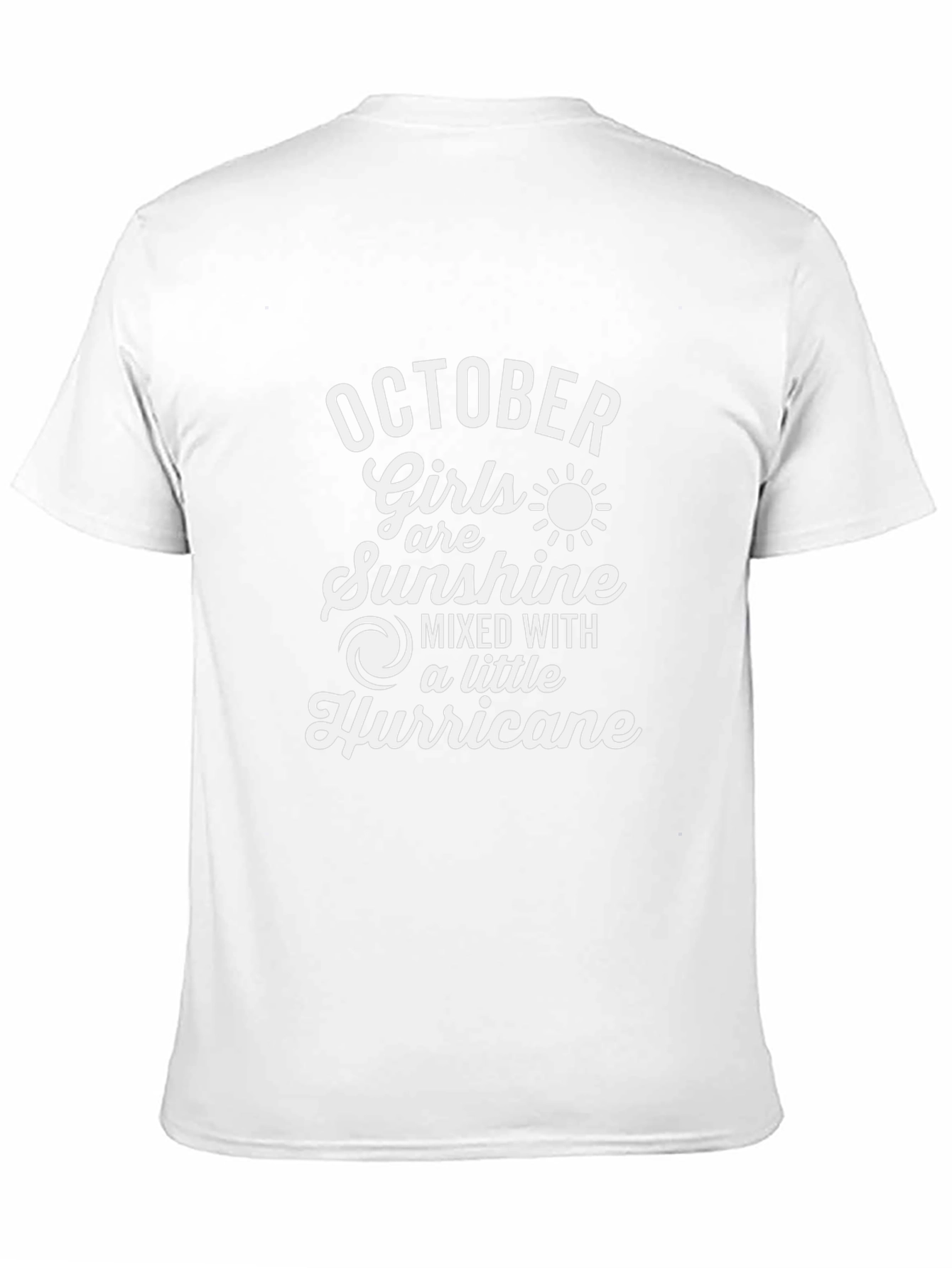 October Girls Sunshine & Hurricane Black T-Shirt