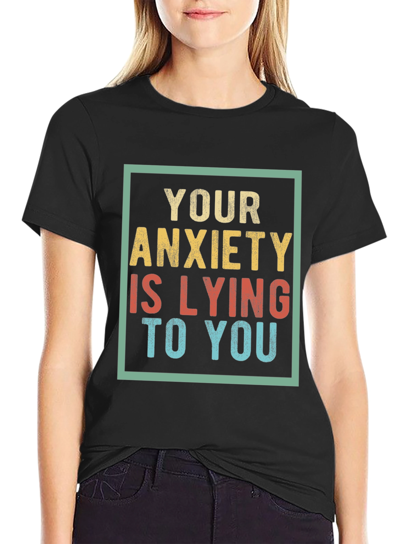 Anxiety Truth Mens Graphic Tee