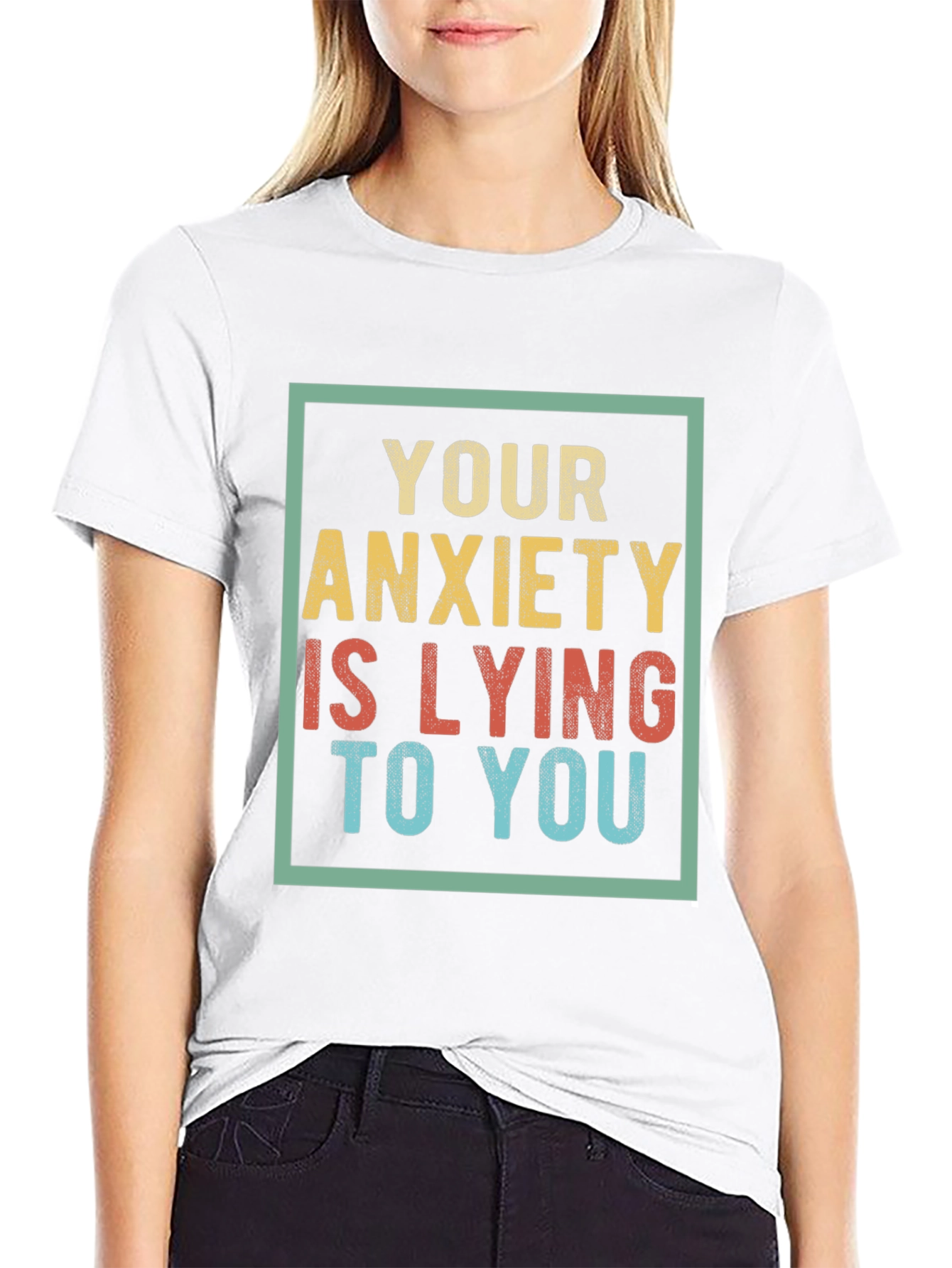 Anxiety Truth Mens Graphic Tee