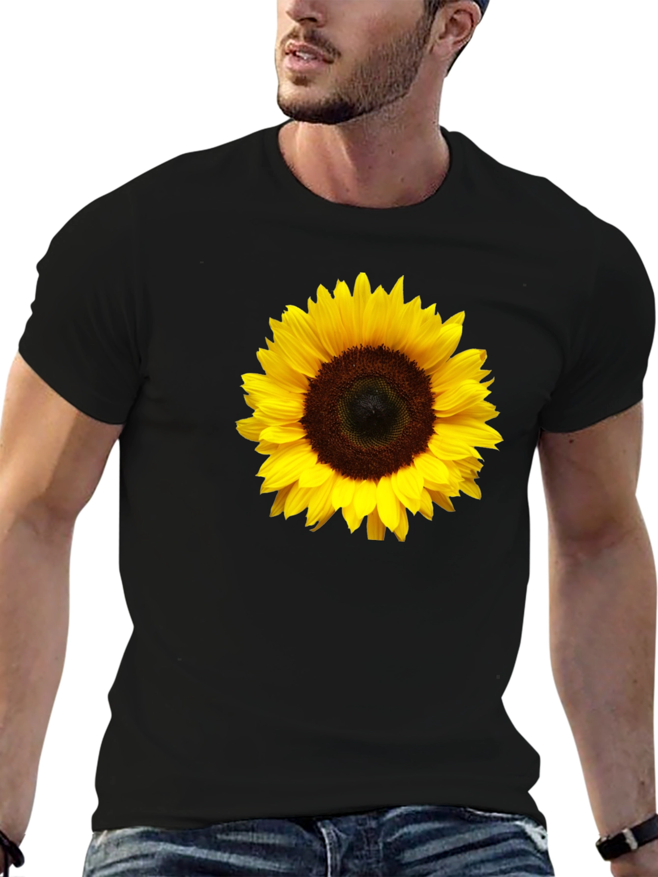 Sunflower Graphic Print T-Shirt