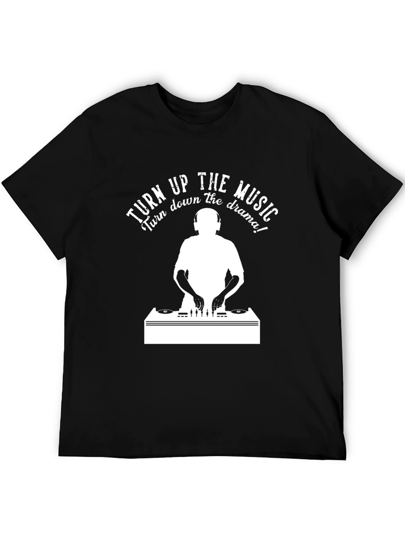 Turn Up the Music Graphic Tee