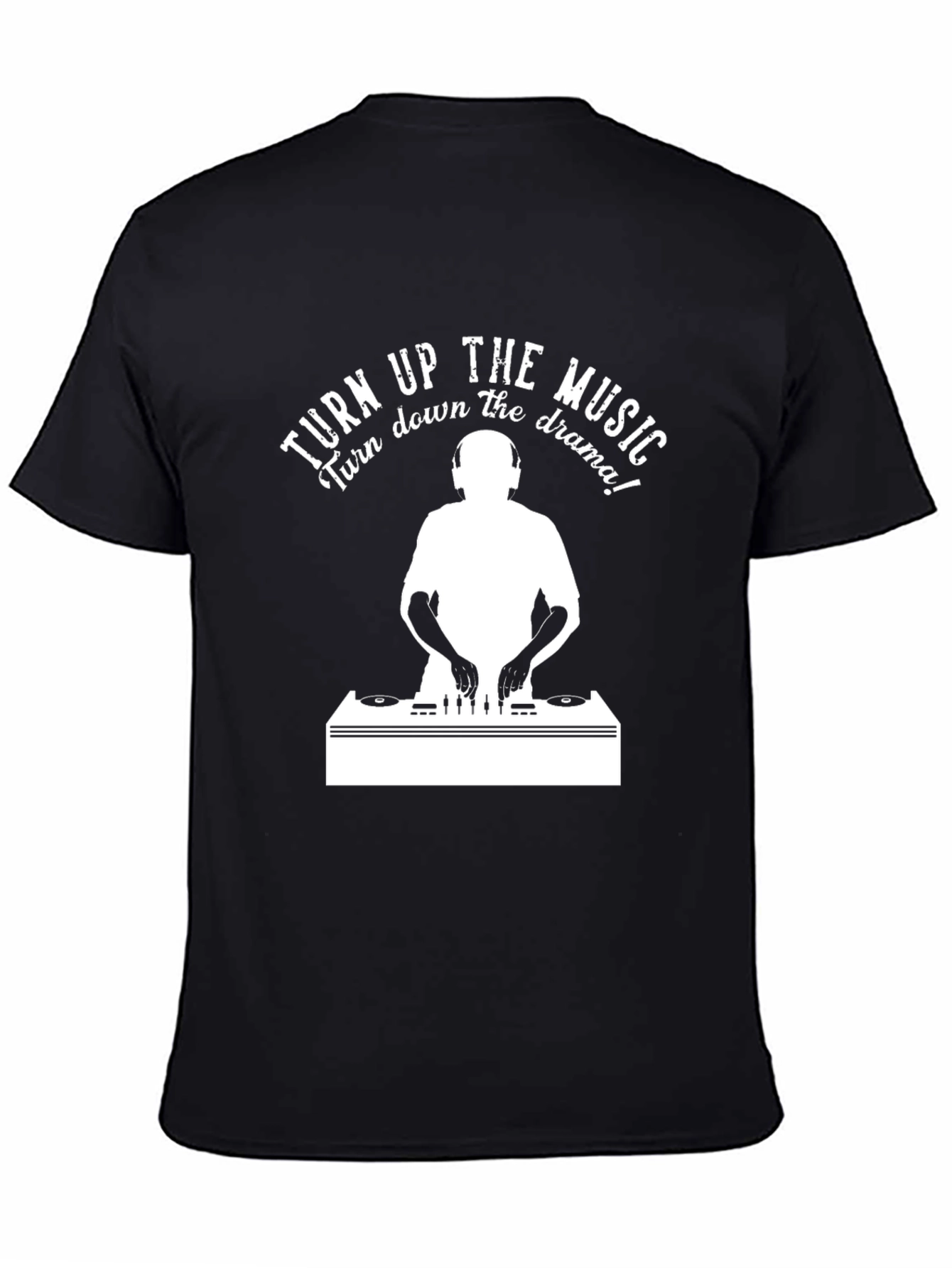 Turn Up the Music Graphic Tee
