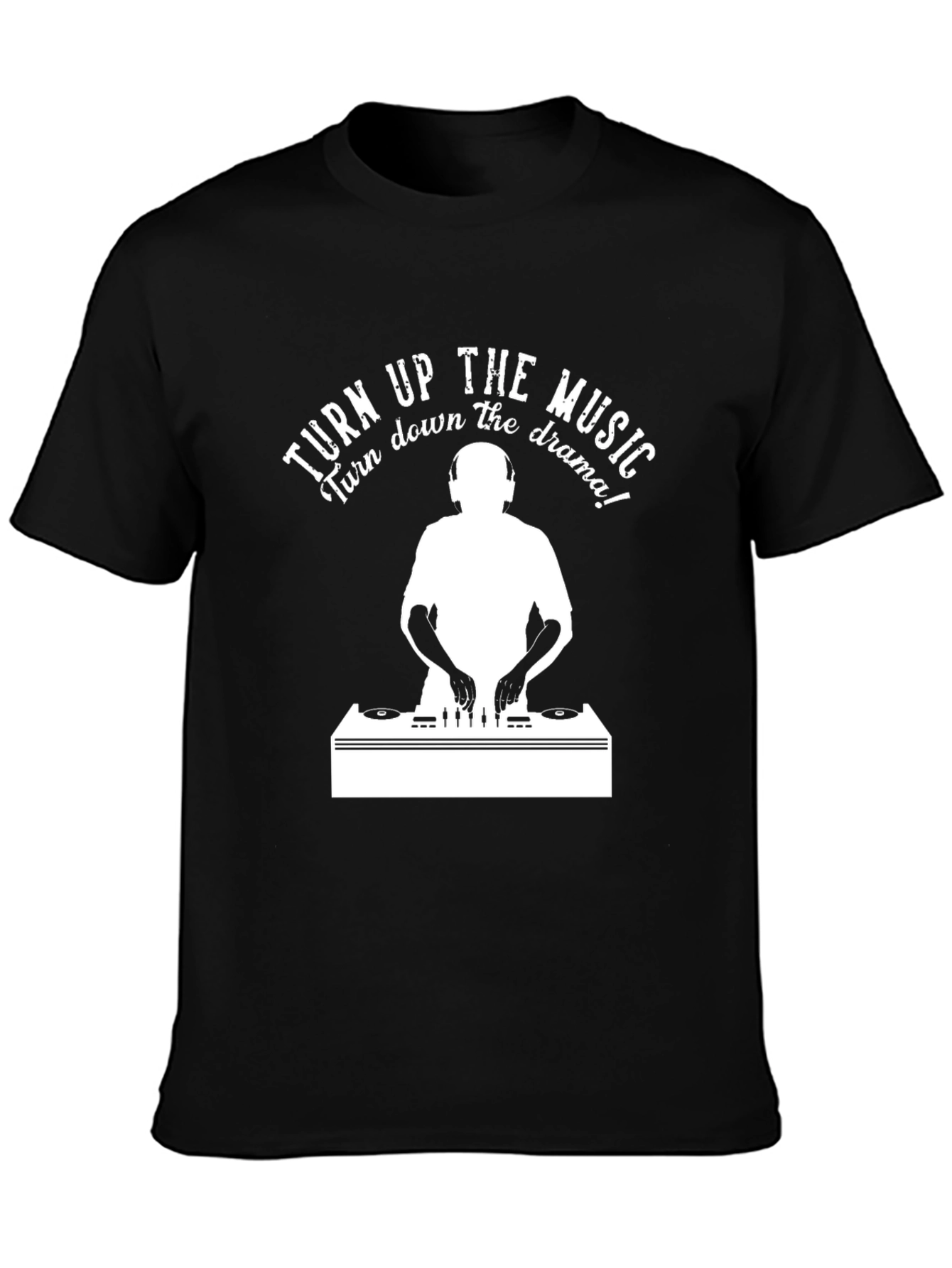 Turn Up the Music Graphic Tee