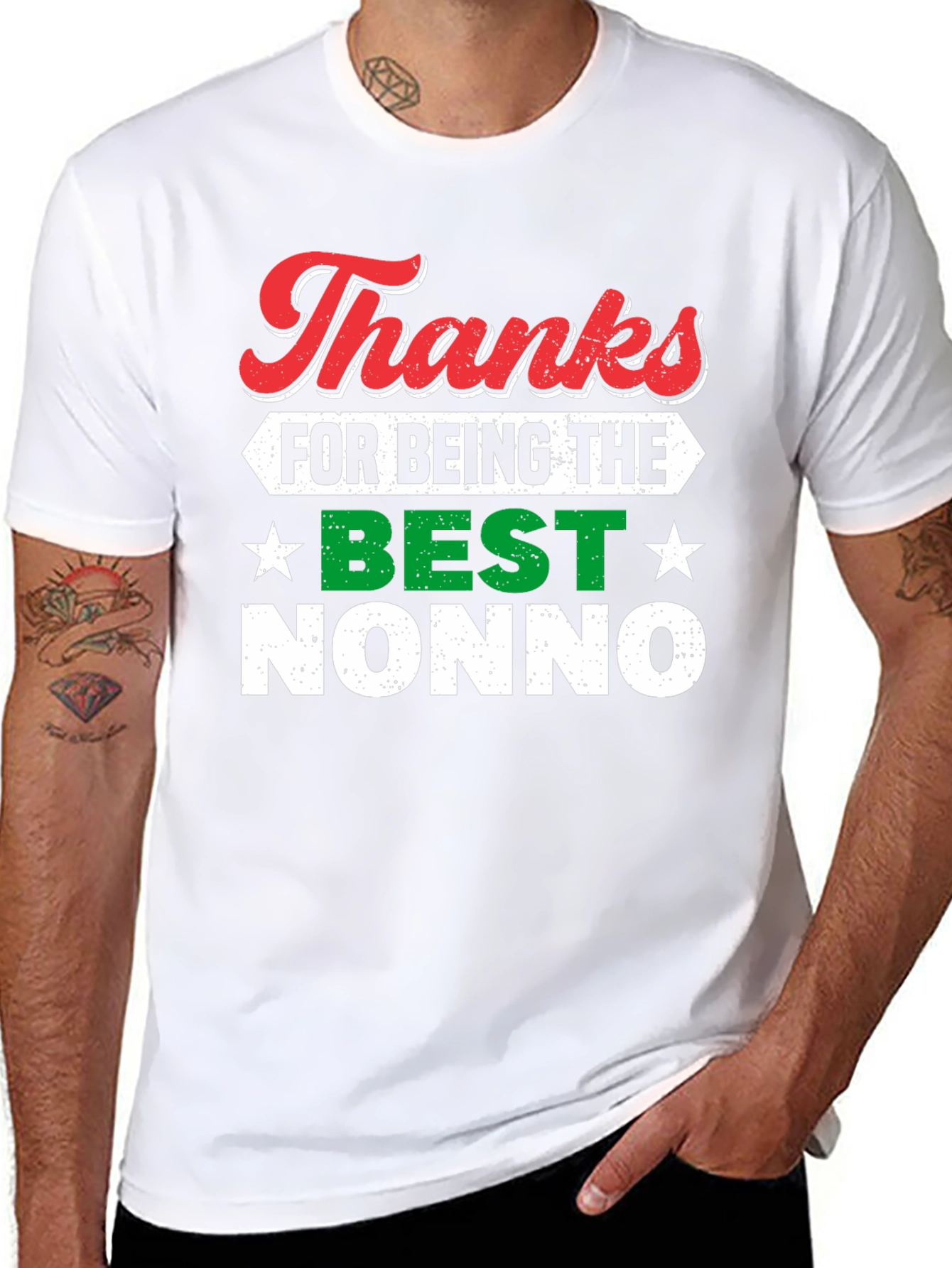 Best Nonno T-Shirt - Thanks Grandpa!