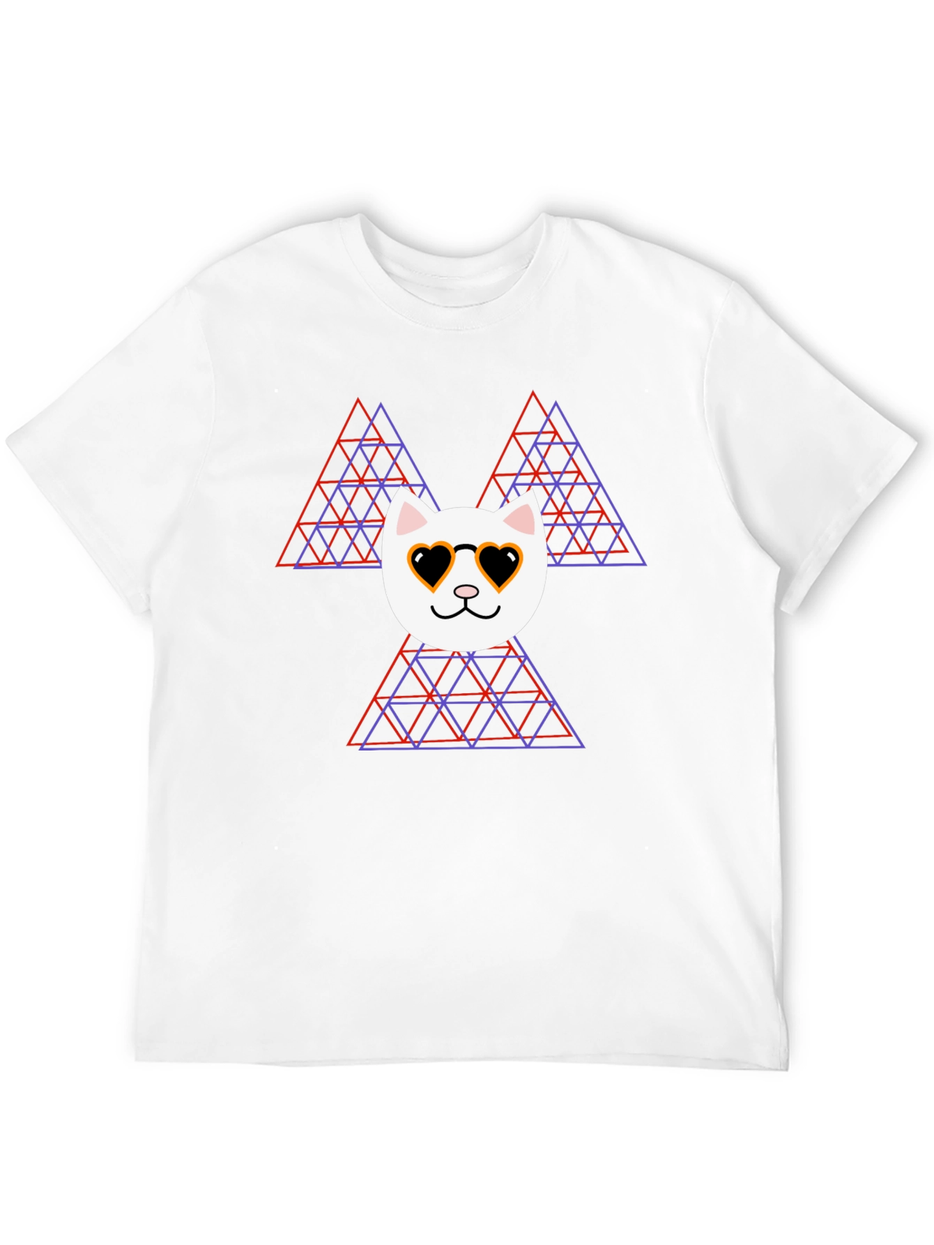 Cool Cat Triangle T-Shirt