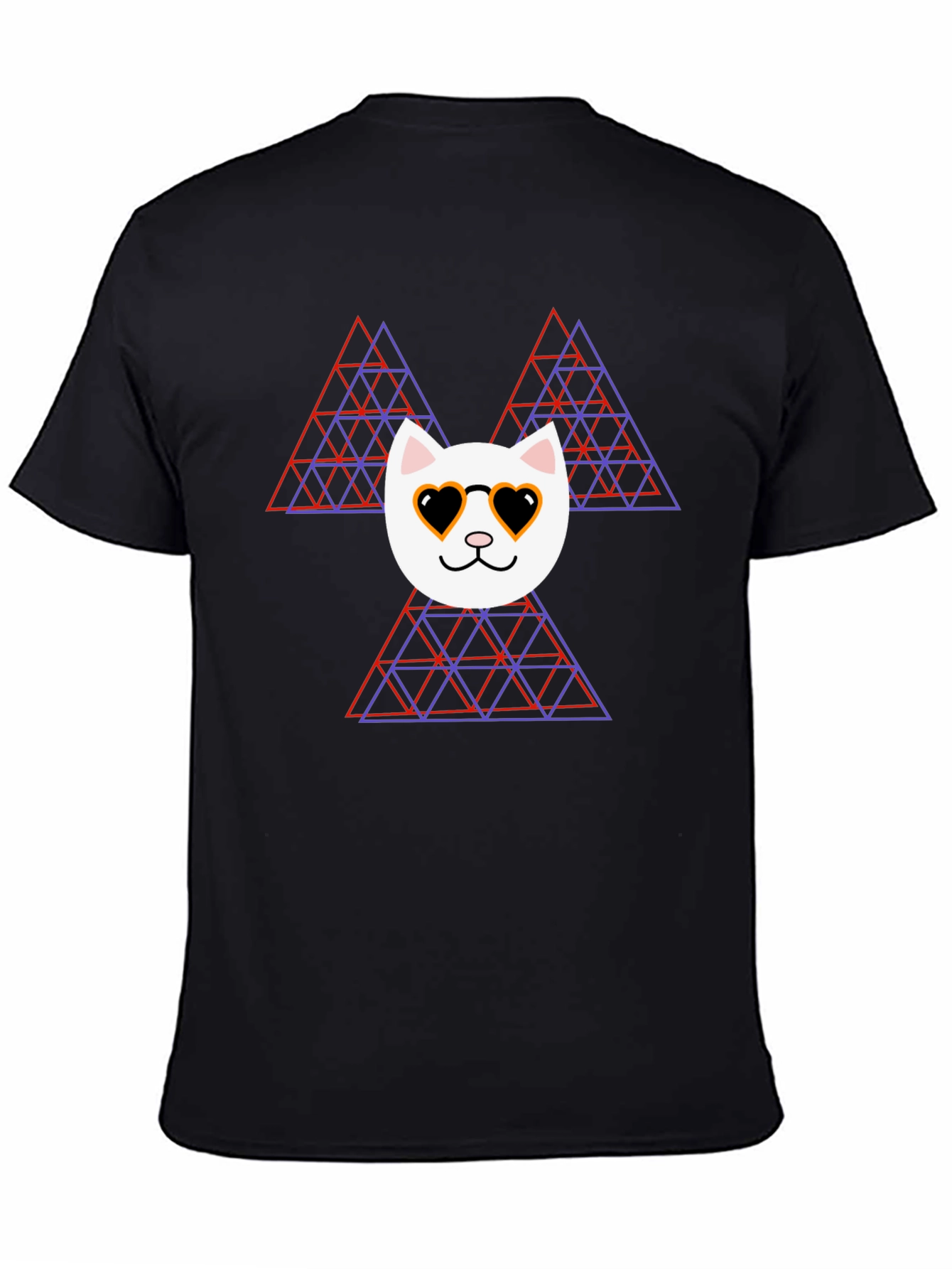 Cool Cat Triangle T-Shirt