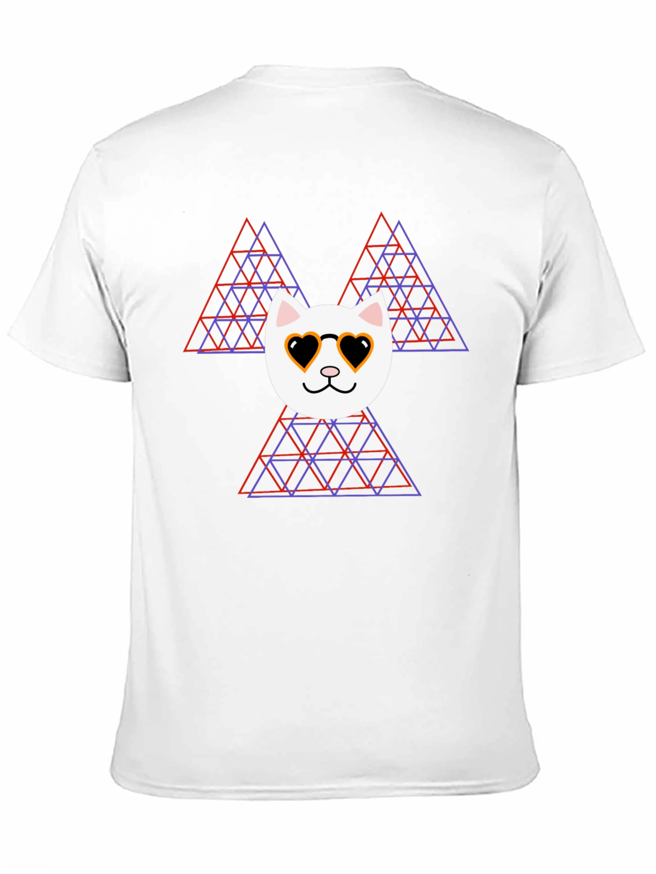 Cool Cat Triangle T-Shirt