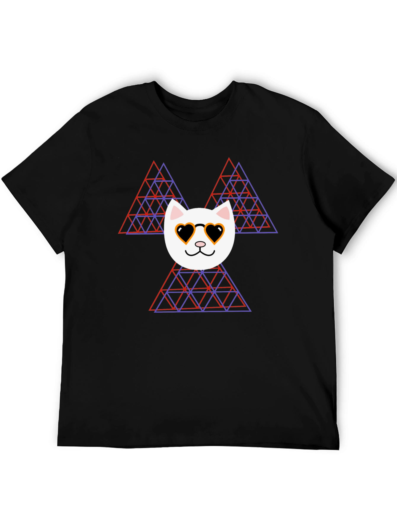 Cool Cat Triangle T-Shirt