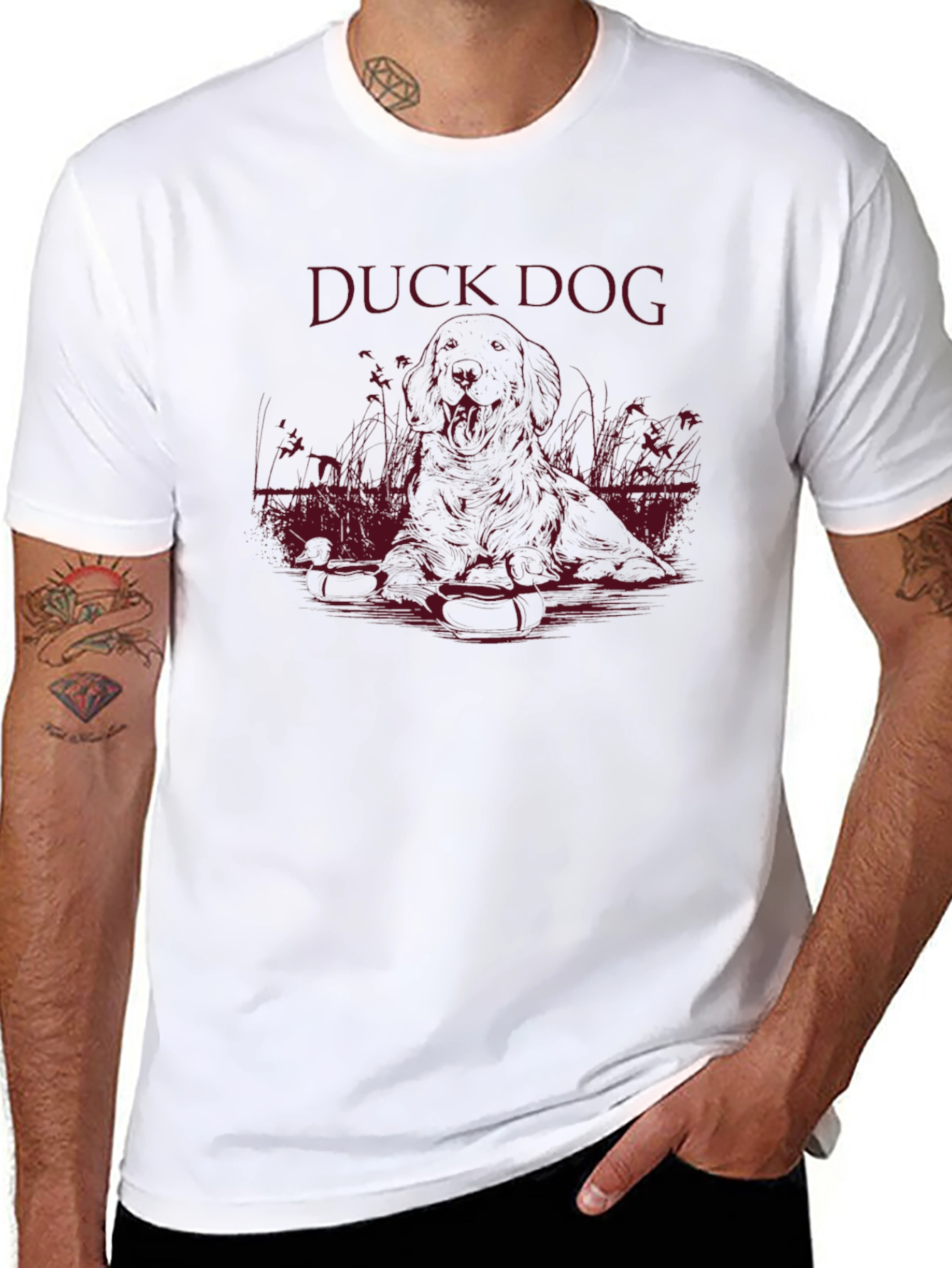 Duck Dog Graphic T-Shirt - Hunter Apparel