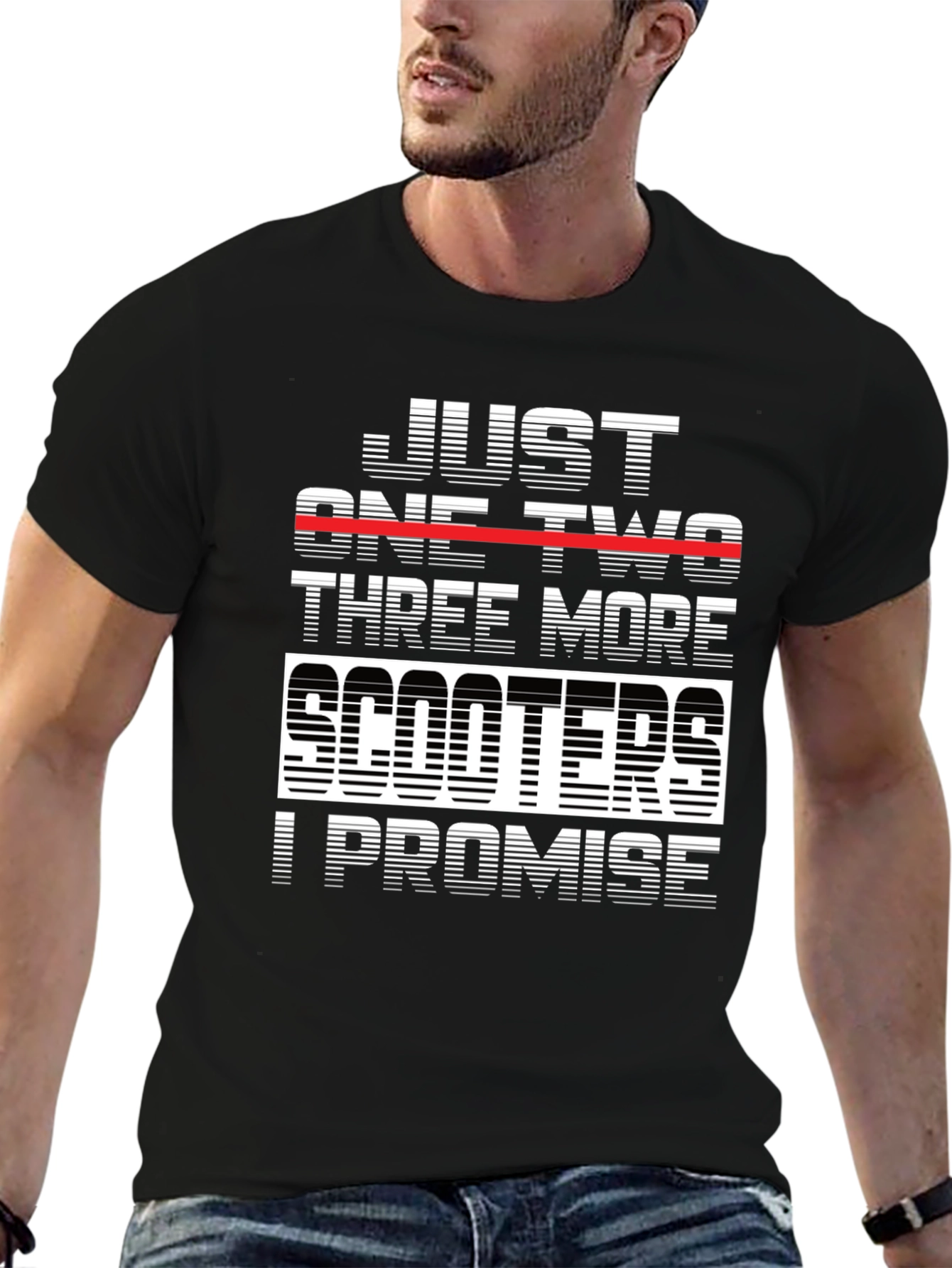 Just One Two More Scooters T-Shirt