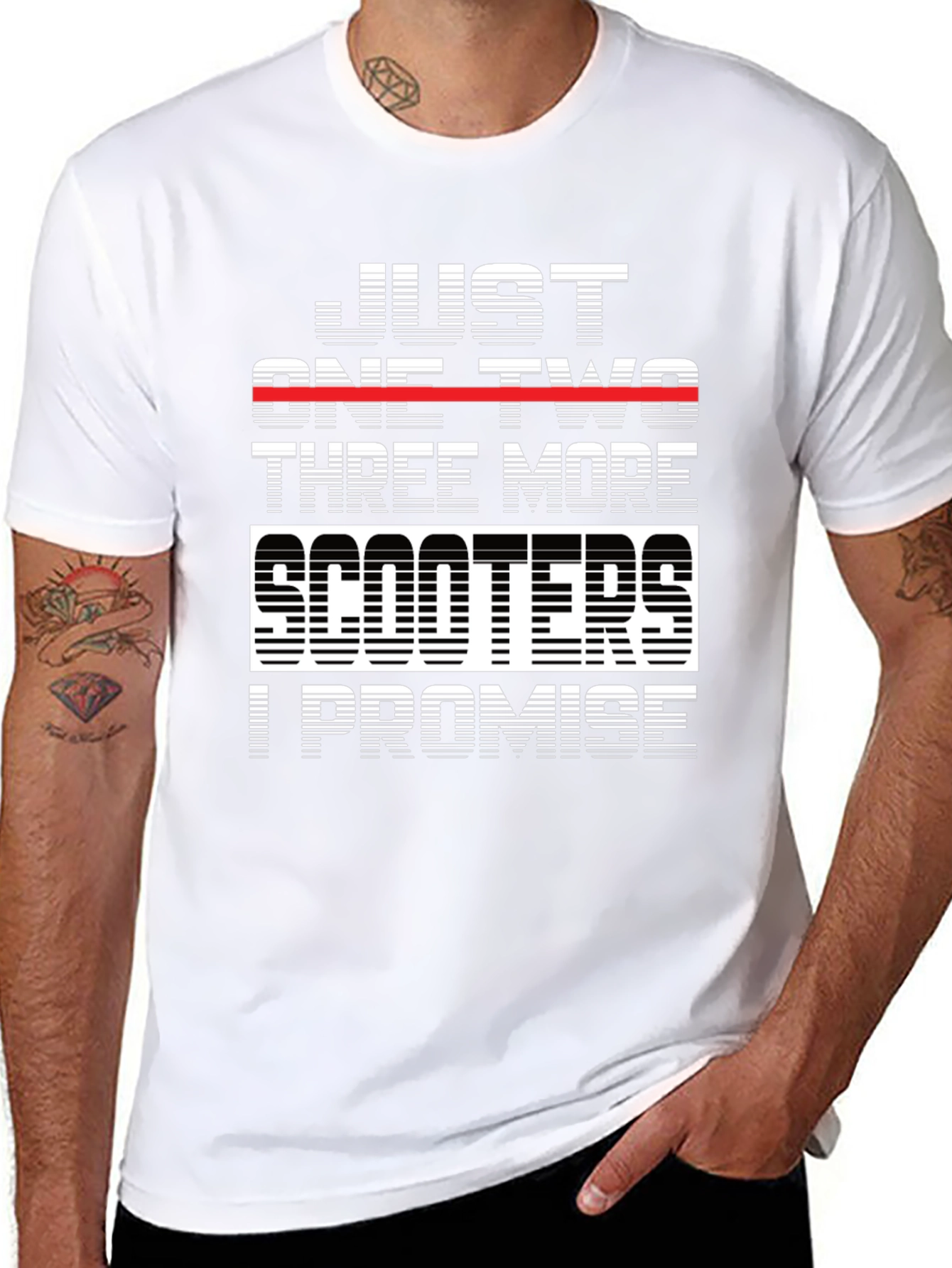 Just One Two More Scooters T-Shirt