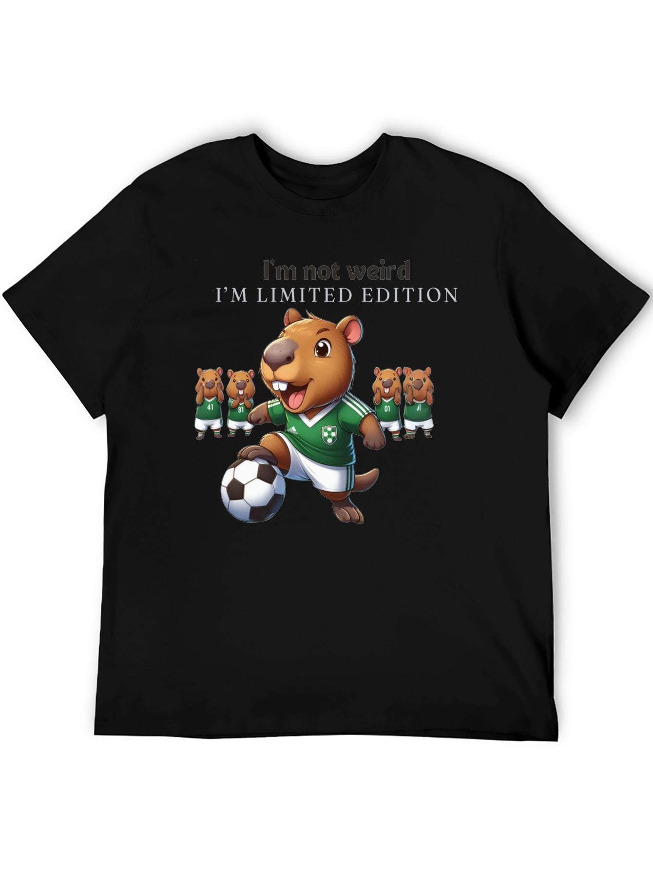 Im Not Weird T-Shirt - Limited Edition Beaver Soccer