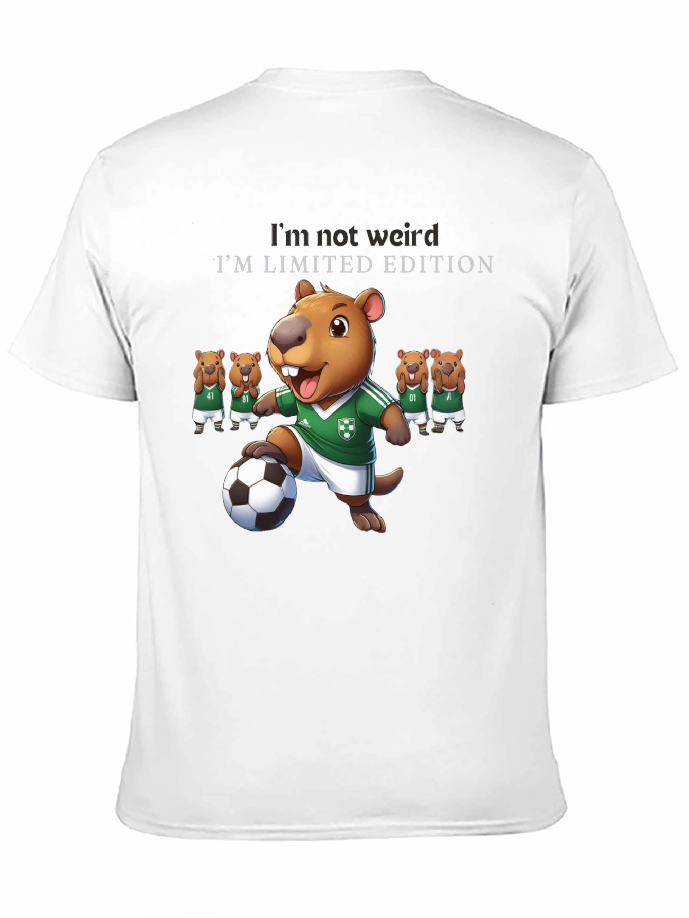 Im Not Weird T-Shirt - Limited Edition Beaver Soccer