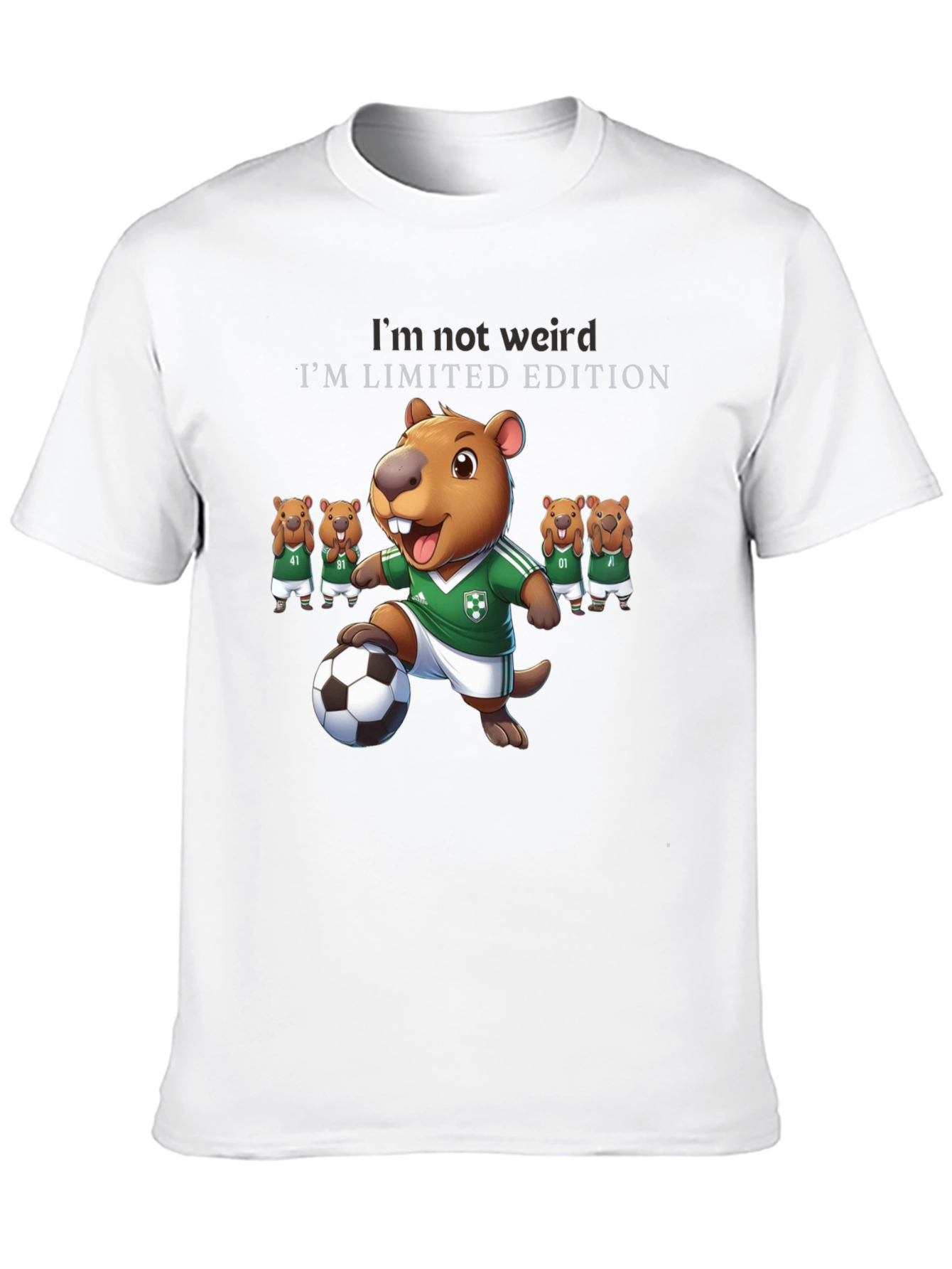 Im Not Weird T-Shirt - Limited Edition Beaver Soccer