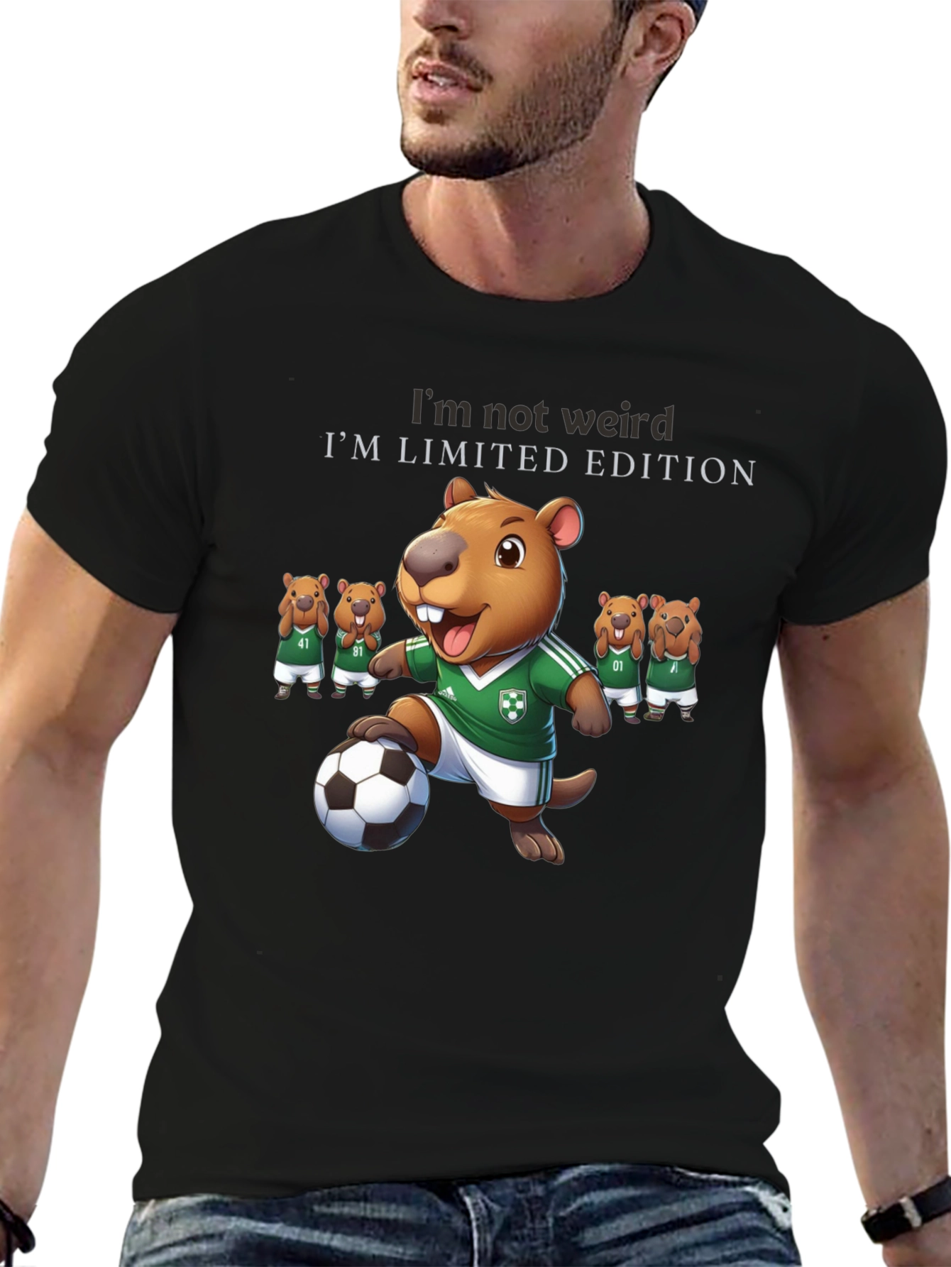 Im Not Weird T-Shirt - Limited Edition Beaver Soccer