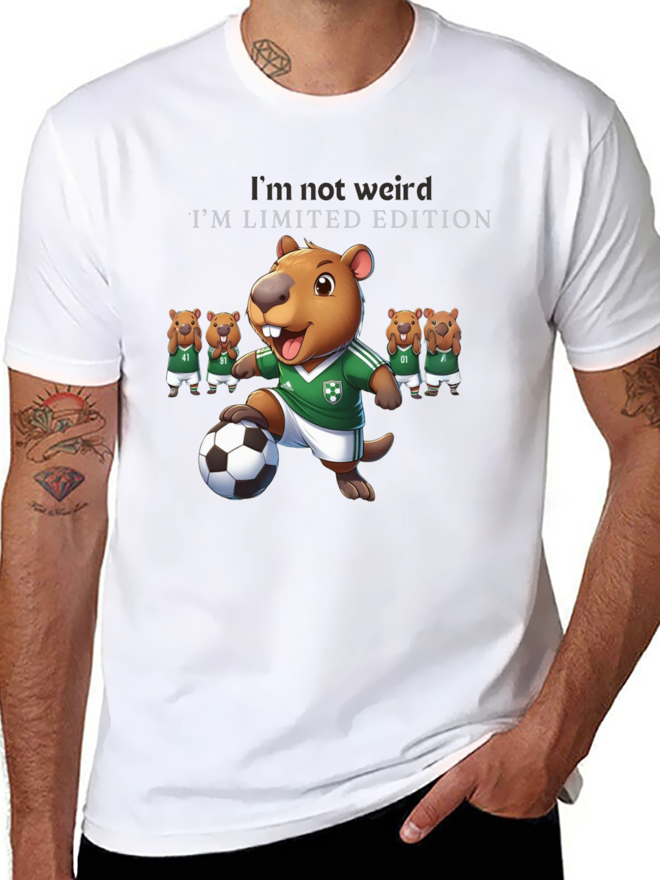 Im Not Weird T-Shirt - Limited Edition Beaver Soccer