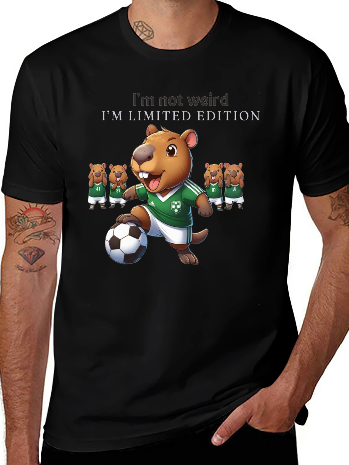Im Not Weird T-Shirt - Limited Edition Beaver Soccer
