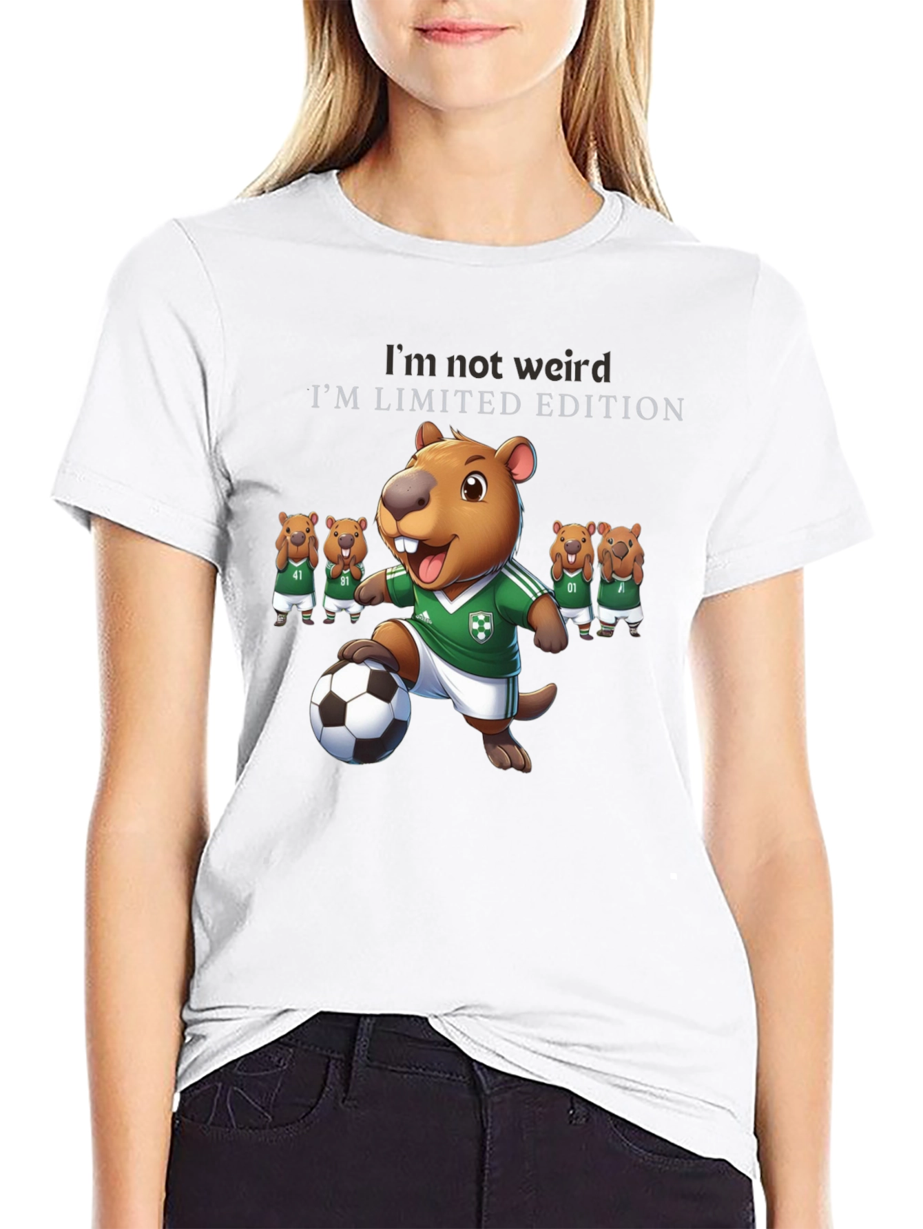 Im Not Weird T-Shirt - Limited Edition Beaver Soccer