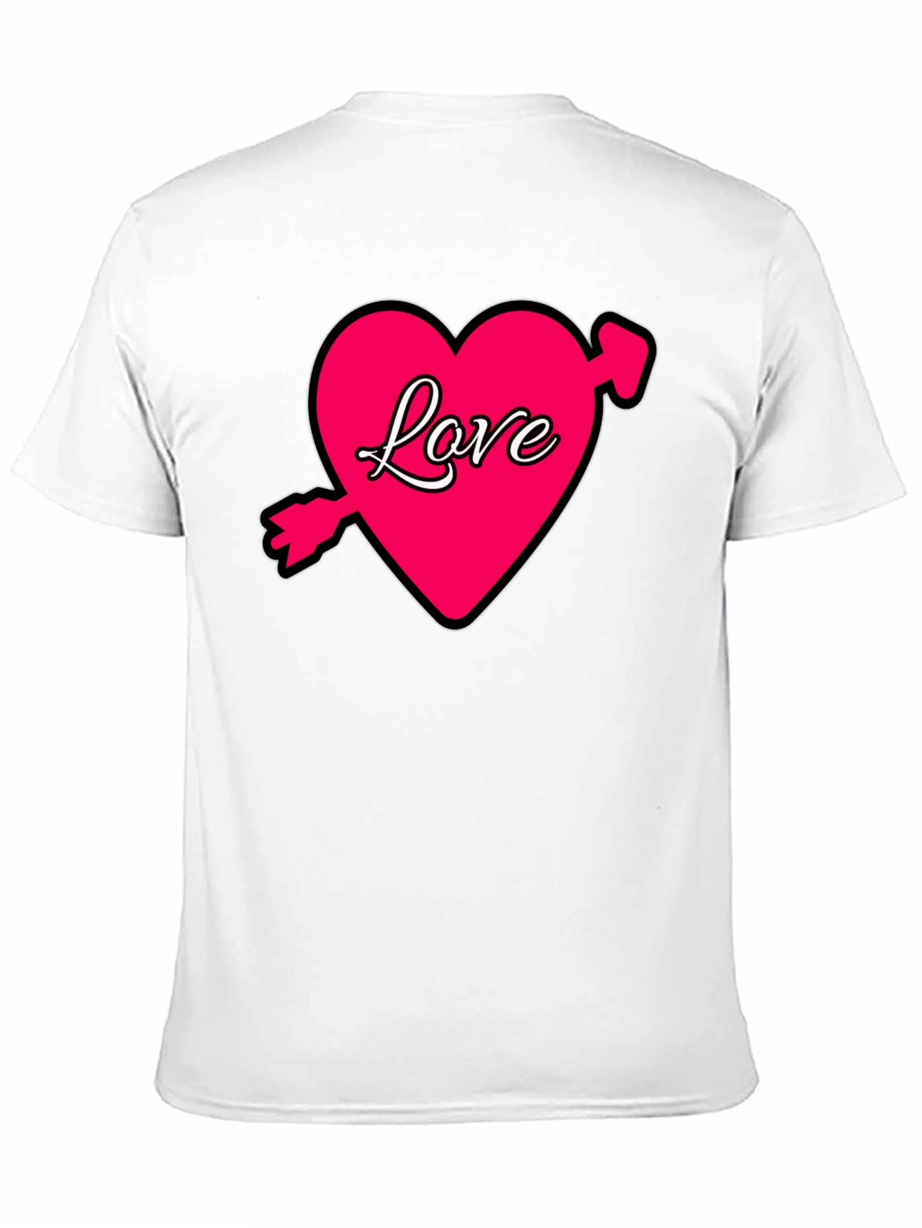 Love Heart Arrow Tee - Valentines Day Gift