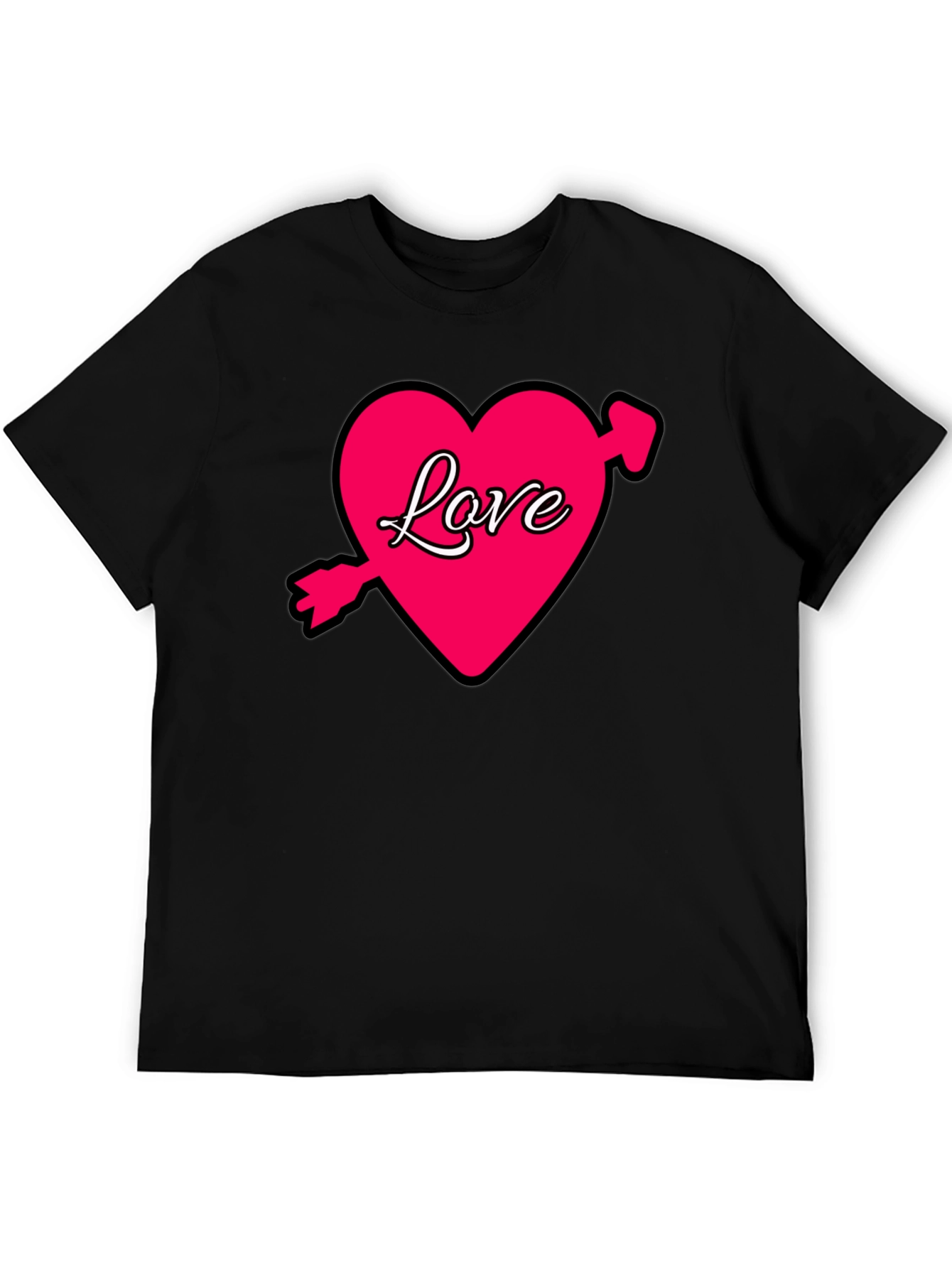 Love Heart Arrow Tee - Valentines Day Gift