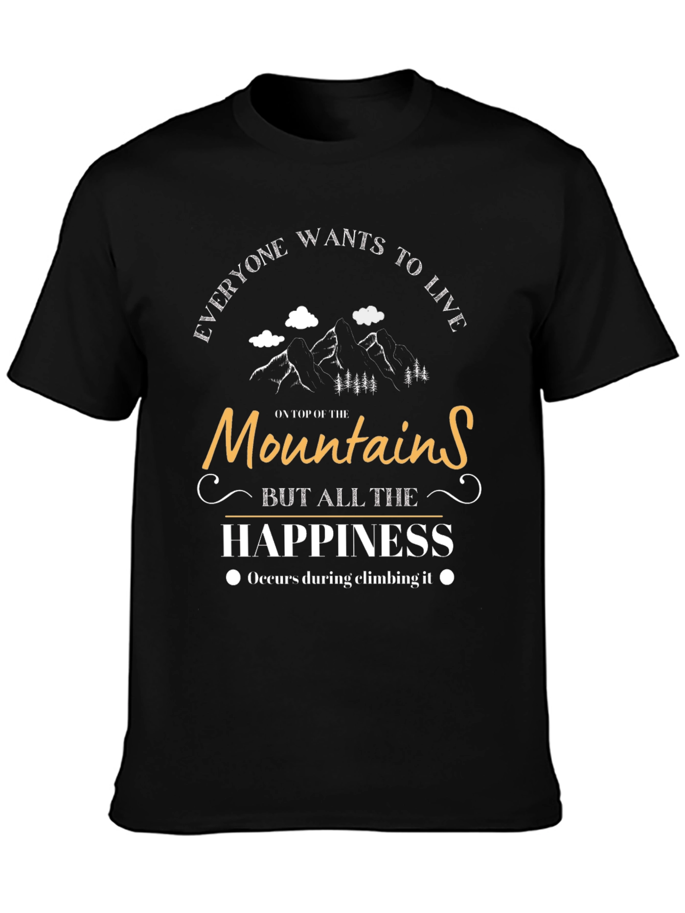 Motivational Mountains Graphic Tee