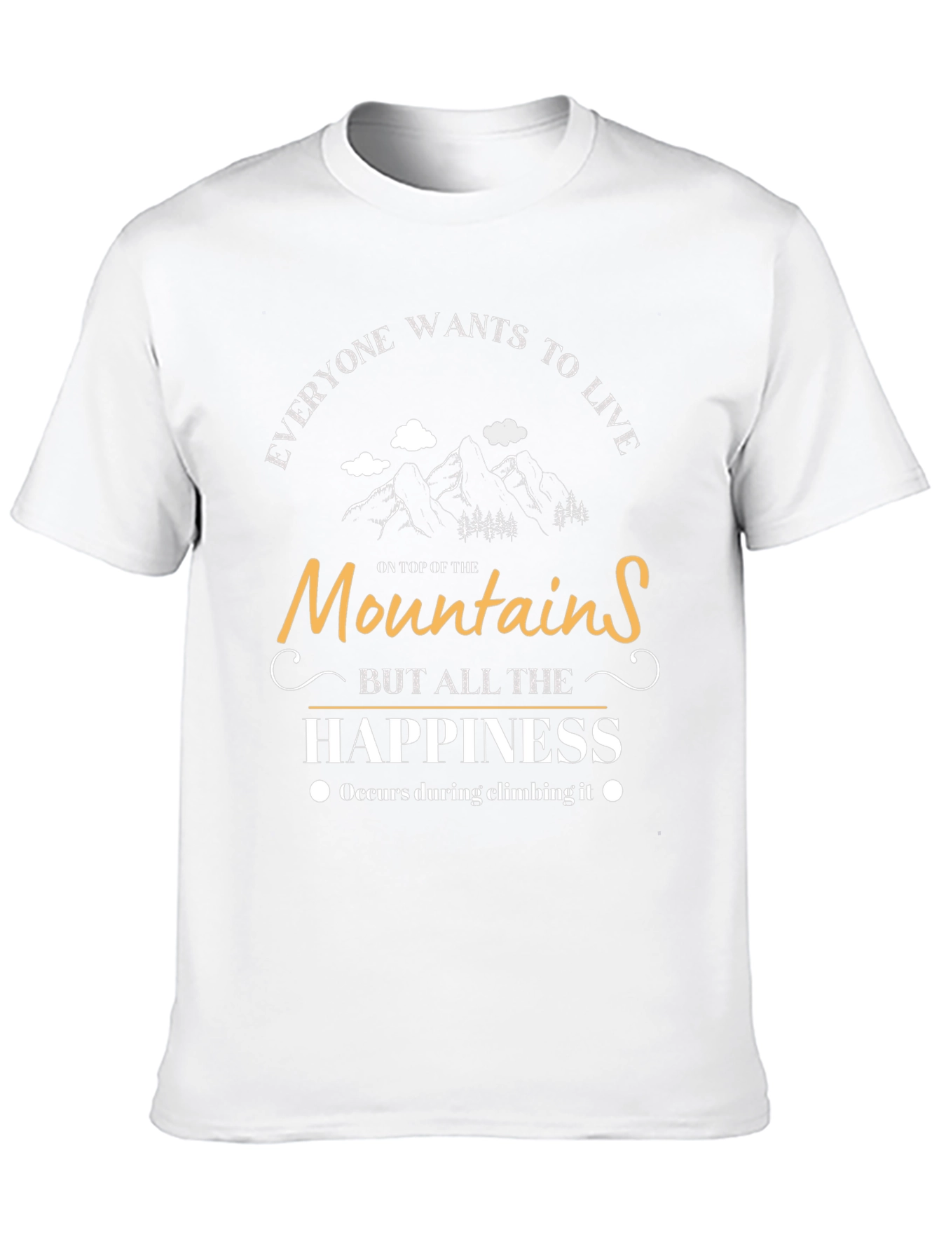 Motivational Mountains Graphic Tee