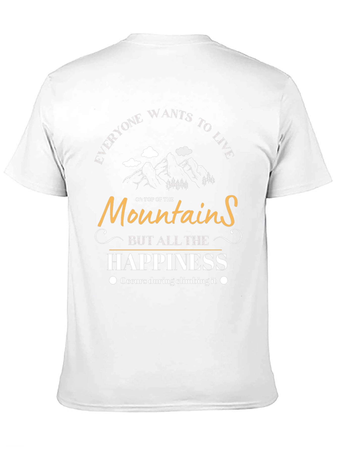 Motivational Mountains Graphic Tee