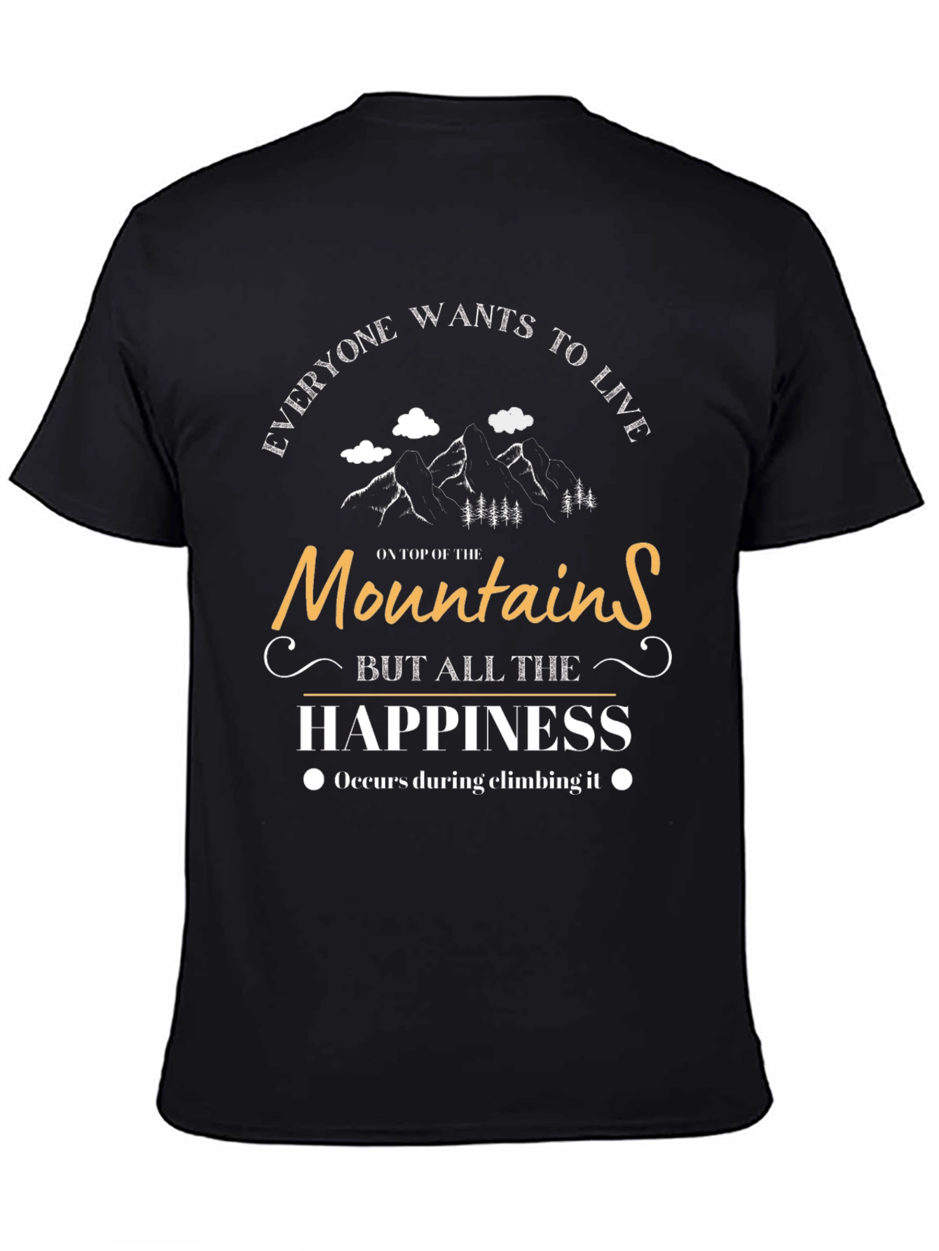 Motivational Mountains Graphic Tee