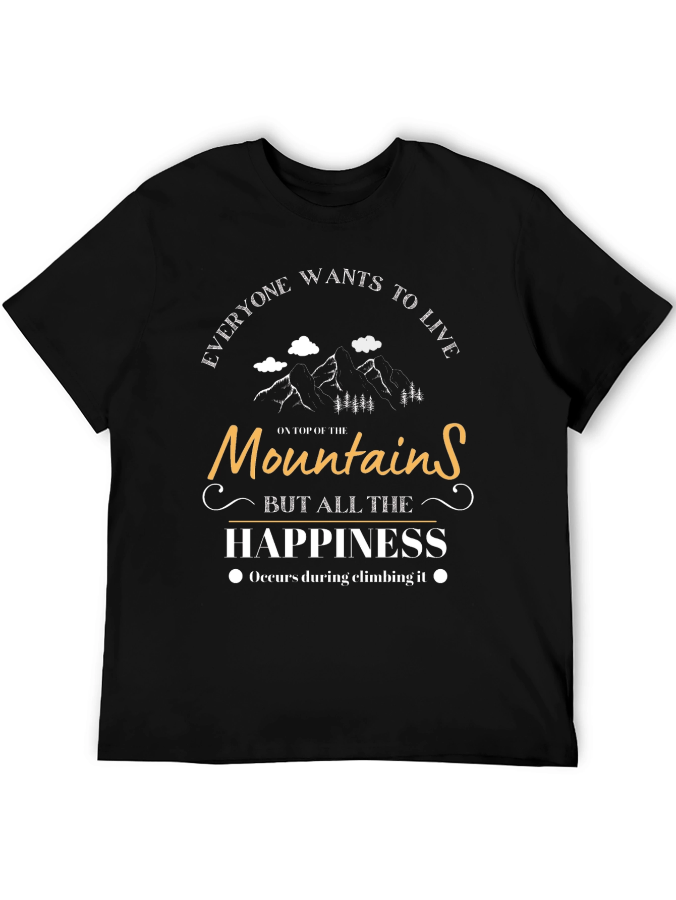 Motivational Mountains Graphic Tee