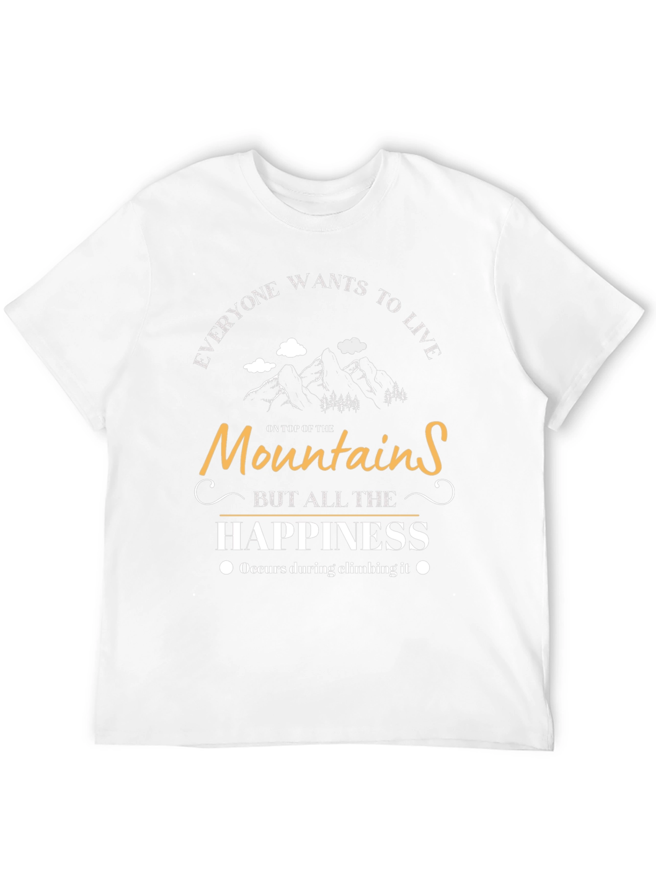 Motivational Mountains Graphic Tee